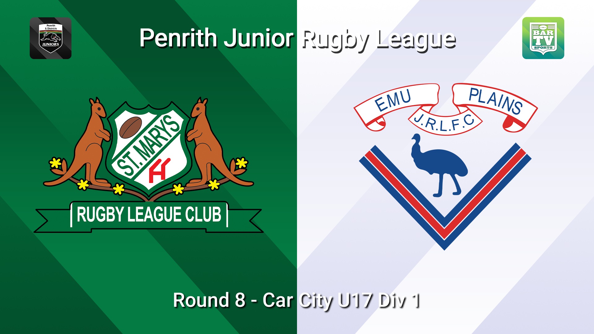 260619-video-Penrith & District Junior Rugby League Round 8 - Car City U17 Div 1 - St Marys v Emu Plains Slate Image