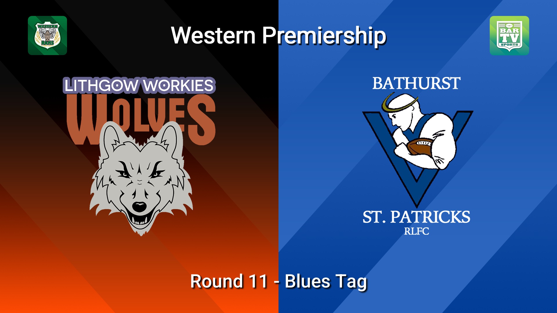 260718-video-Western Premiership Round 11 - Blues Tag - Lithgow Workies Wolves v Bathurst St. Pats Slate Image