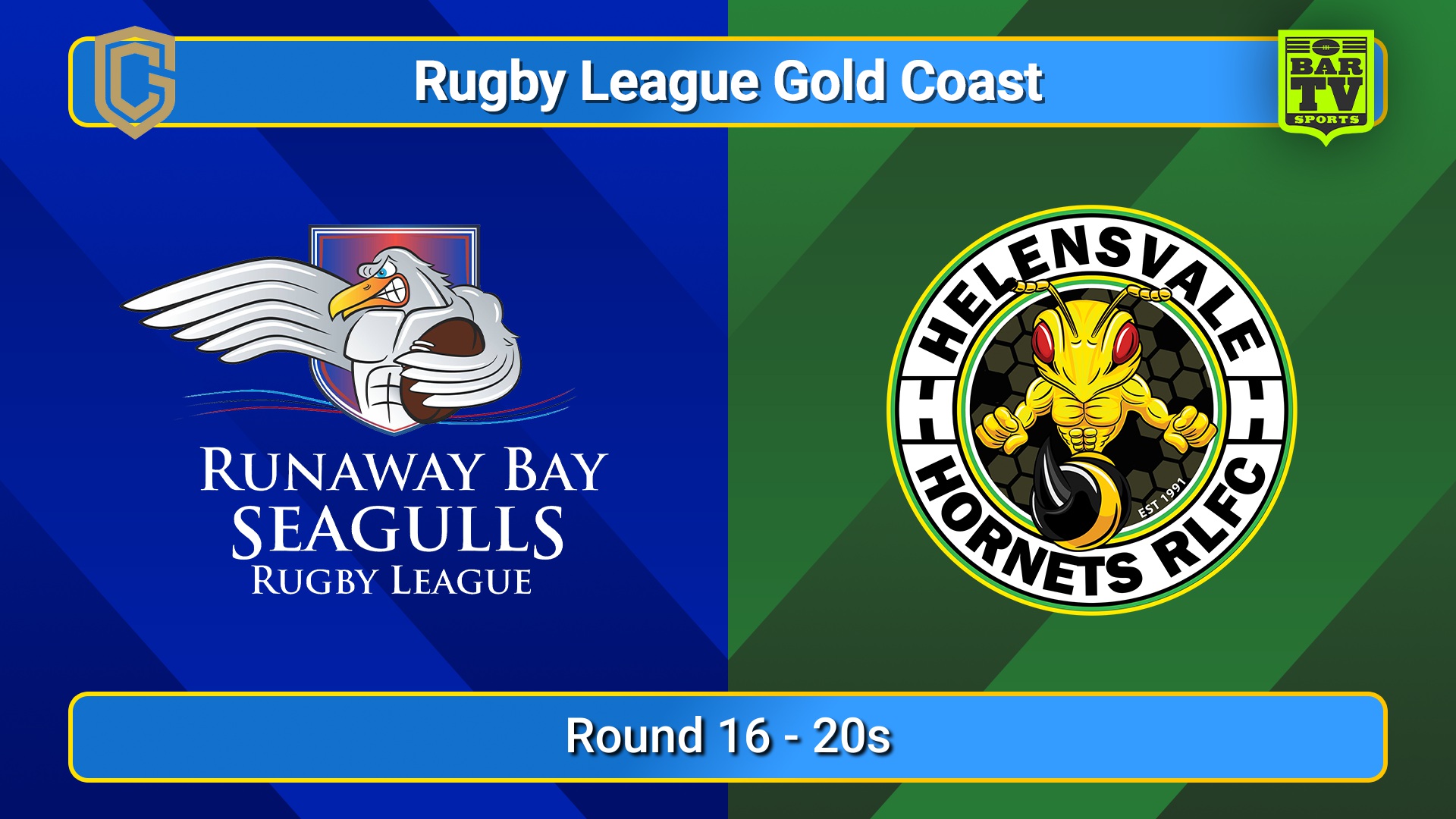 250817-video-Gold Coast Round 16 - 20s - Runaway Bay Seagulls v Helensvale Hornets Slate Image