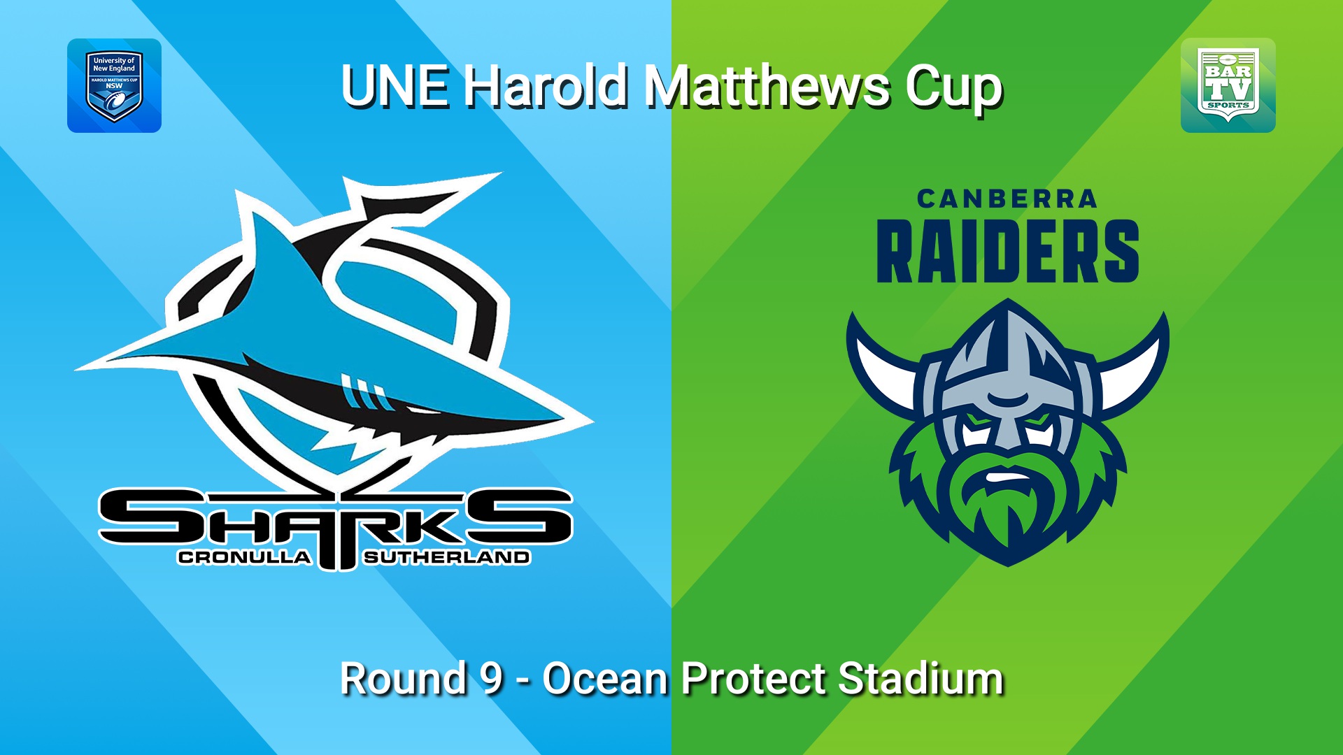 260403-video-UNE Harold Matthews Cup Round 9 - Cronulla-Sutherland Sharks v Canberra Raiders Slate Image