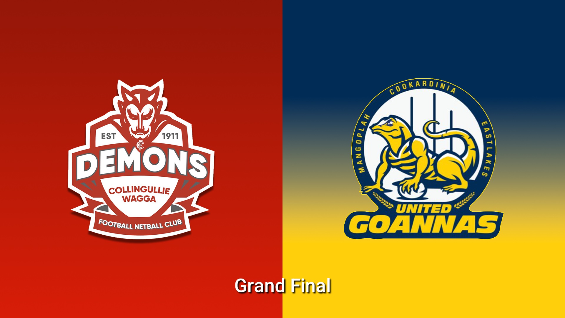260830-video-Wagga District Junior Netball League Grand Final - 11s - Collingullie Wagga Demons v MCUE Goannas Slate Image