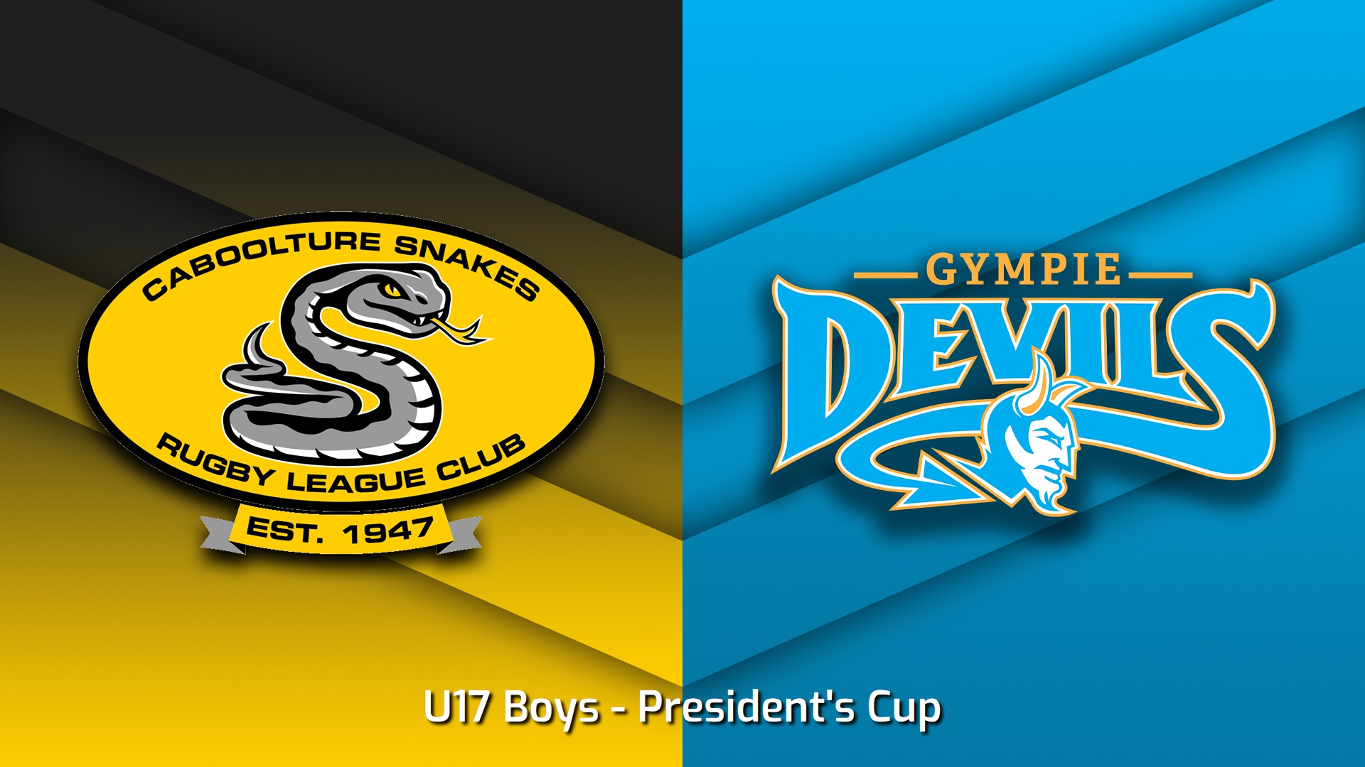 230603-Sunshine Coast Junior Rugby League President's Cup - U17 Boys - Caboolture Snakes v Gympie Devils Slate Image