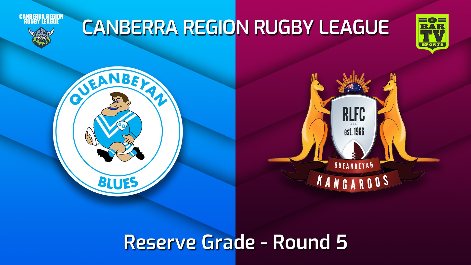 220507-Canberra Round 5 - Reserve Grade - Queanbeyan Blues v Queanbeyan Kangaroos Slate Image