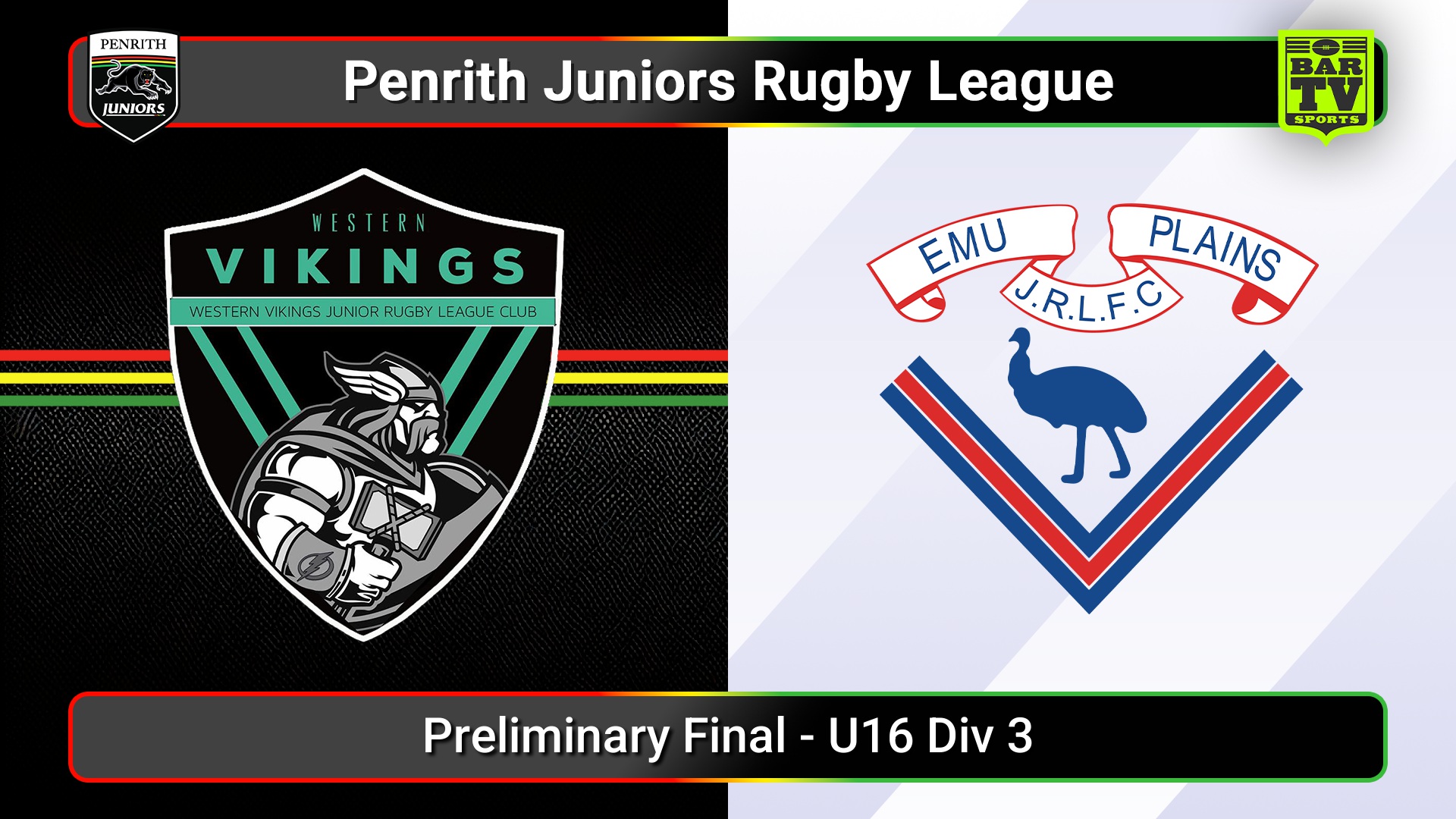 250830-video-Penrith & District Junior Rugby League Preliminary Final - U16 Div 3 - Western Vikings v Emu Plains Slate Image