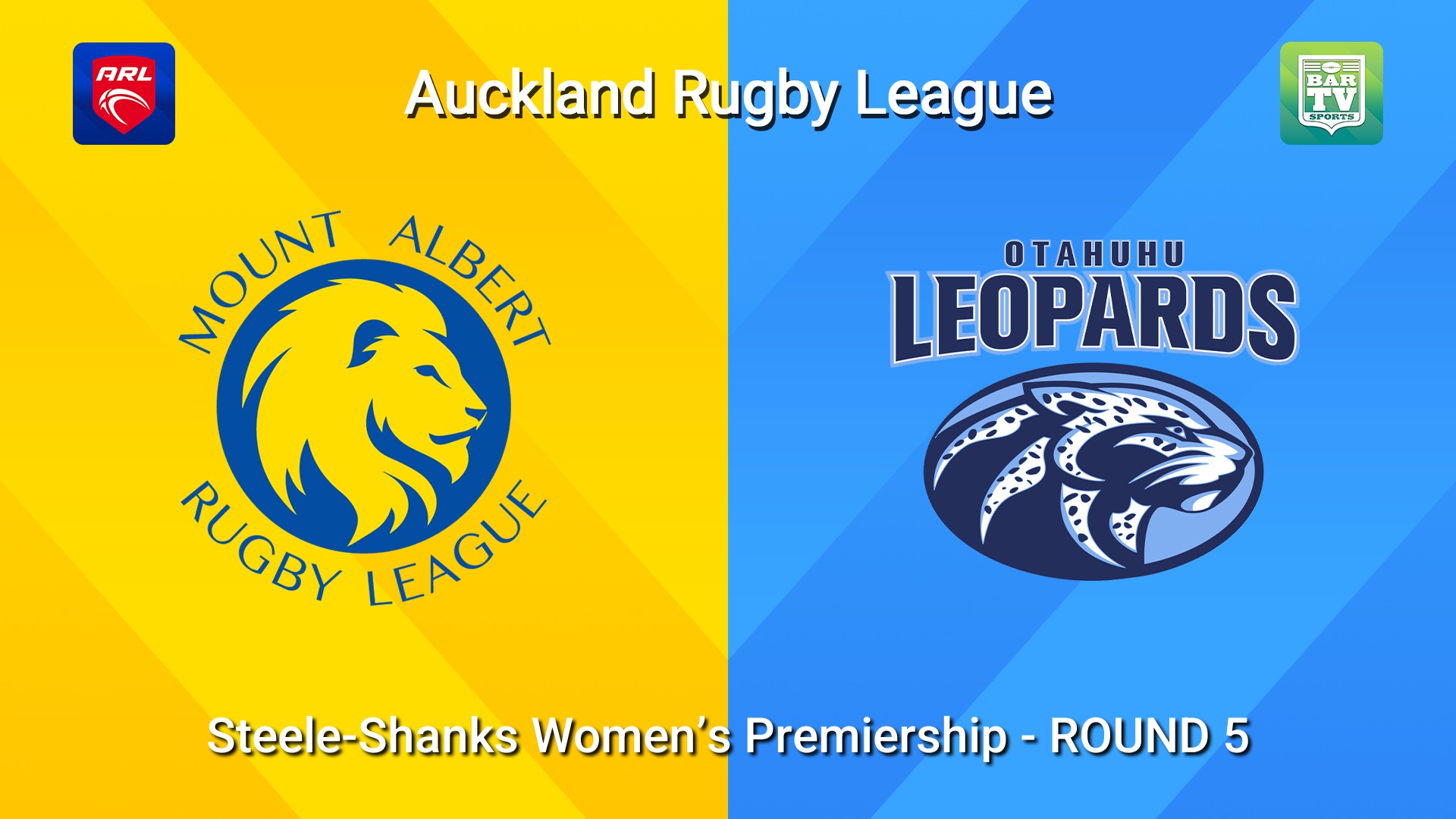 260523-video-Auckland RL ROUND 5 - Steele-Shanks Women’s Premiership - Mt Albert Lions v Otahuhu Leopards Slate Image