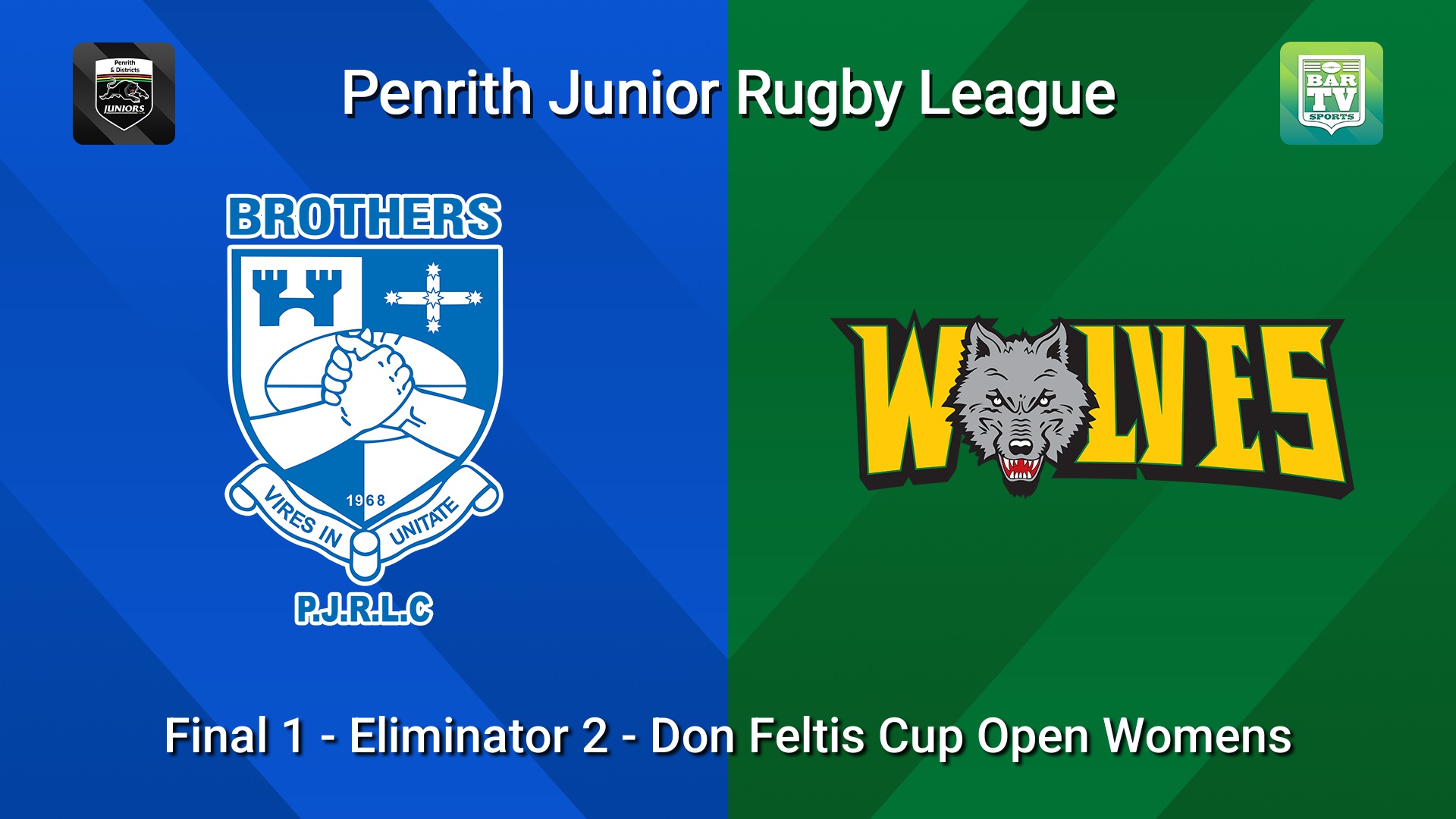 260809-video-Penrith & District Junior Rugby League Final 1 - Eliminator 2 - Don Feltis Cup Open Womens - Brothers v Windsor Wolves Slate Image