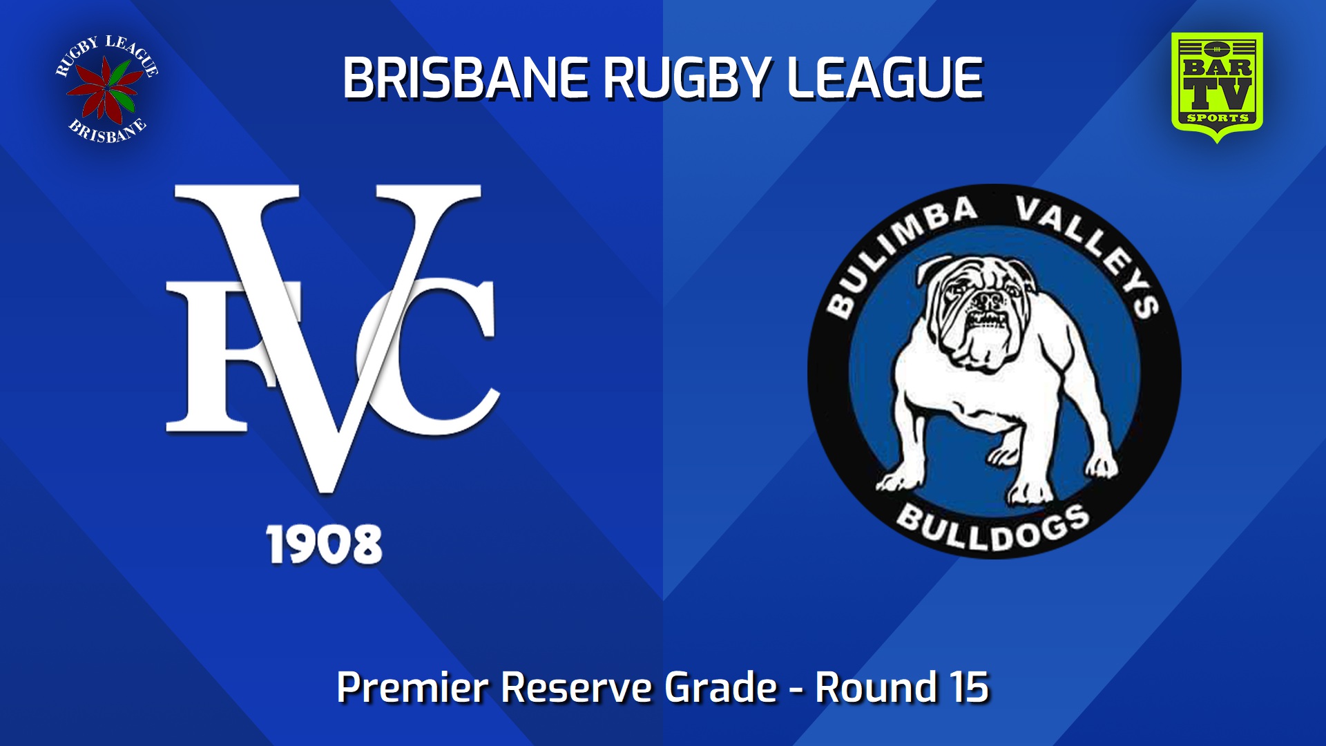 240727-video-BRL Round 15 - Premier Reserve Grade - Valleys Diehards v Bulimba Valleys Bulldogs Slate Image