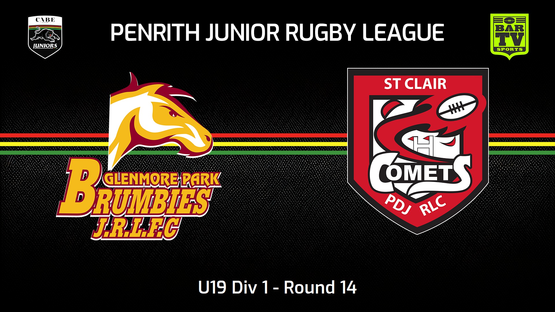 230730-Penrith & District Junior Rugby League Round 14 - U19 Div 1 - Glenmore Park Brumbies v St Clair Slate Image