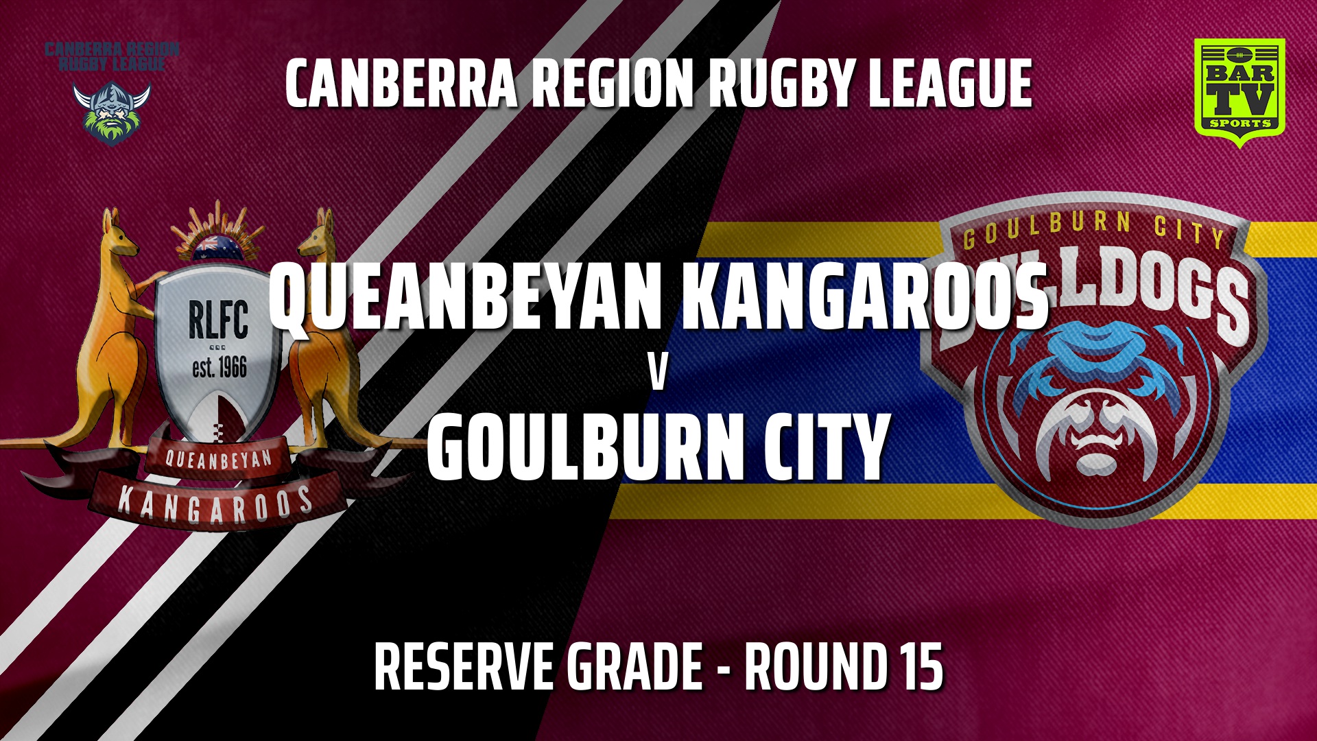 210807-Canberra Round 15 - Reserve Grade - Queanbeyan Kangaroos v Goulburn City Bulldogs Slate Image