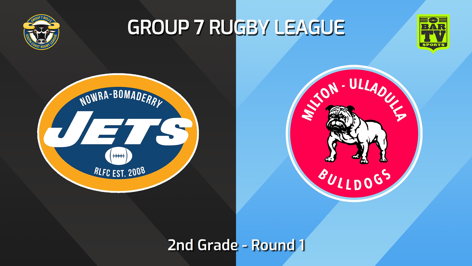 240714-video-South Coast Round 1 - 2nd Grade - Nowra-Bomaderry Jets v Milton-Ulladulla Bulldogs Slate Image