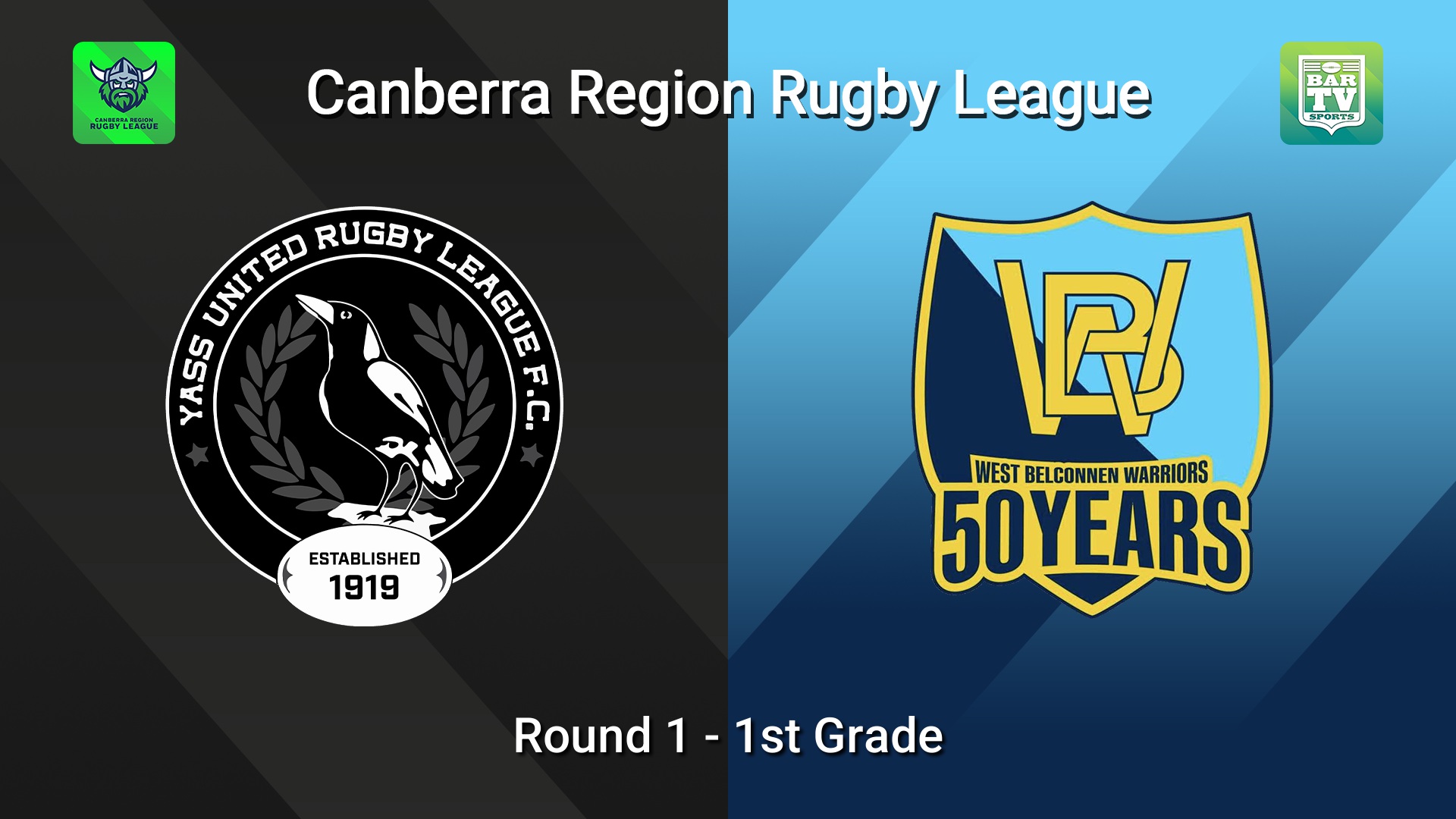260411-video-Canberra Round 1 - 1st Grade - Yass Magpies v West Belconnen Warriors Slate Image