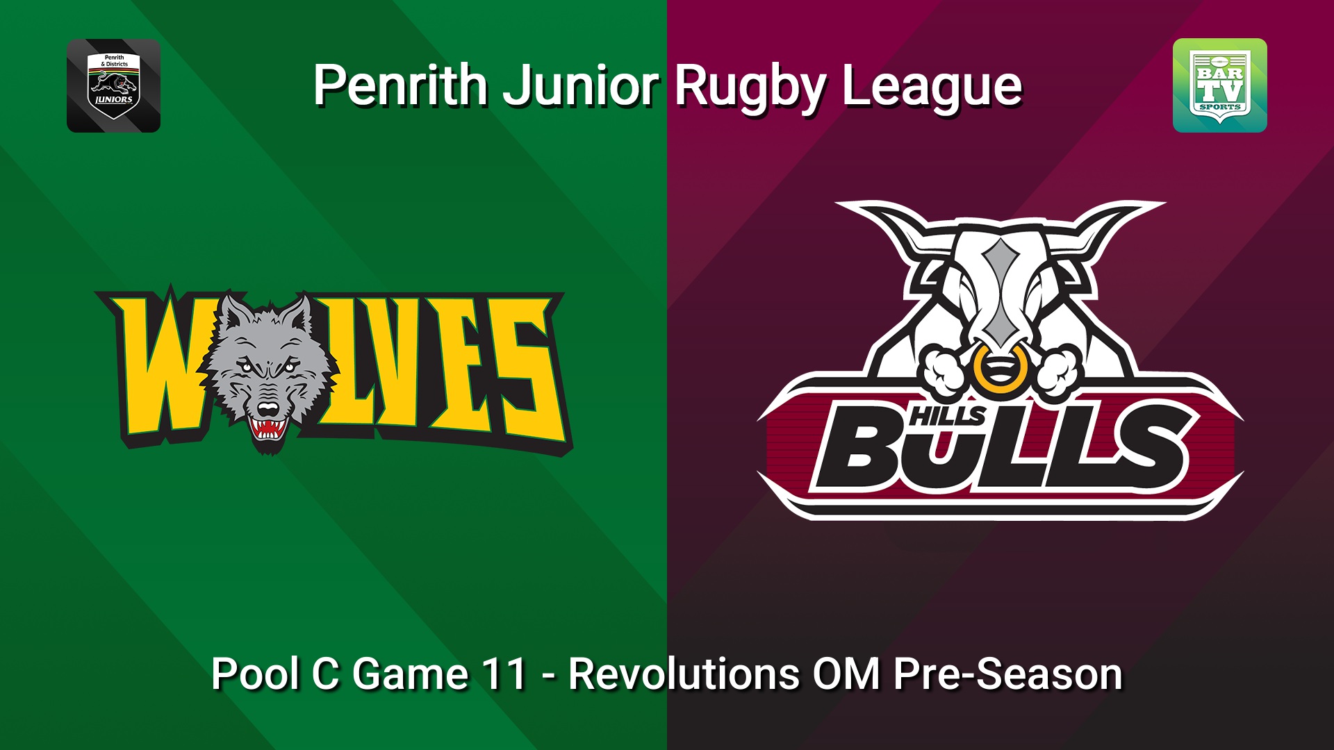 260321-video-Penrith & District Junior Rugby League Pool C Game 11 - Revolutions OM Pre-Season - Windsor Wolves v Hills Bulls Minigame Slate Image
