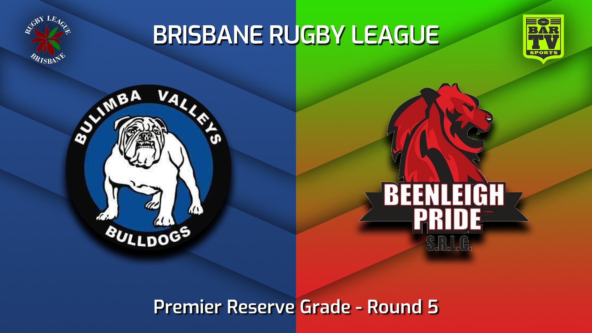 230422-BRL Round 5 - Premier Reserve Grade - Bulimba Valleys Bulldogs v Beenleigh Pride Slate Image