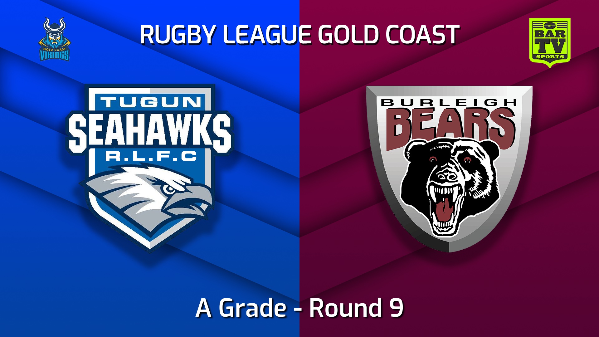 220604-Gold Coast Round 9 - A Grade - Tugun Seahawks v Burleigh Bears Slate Image