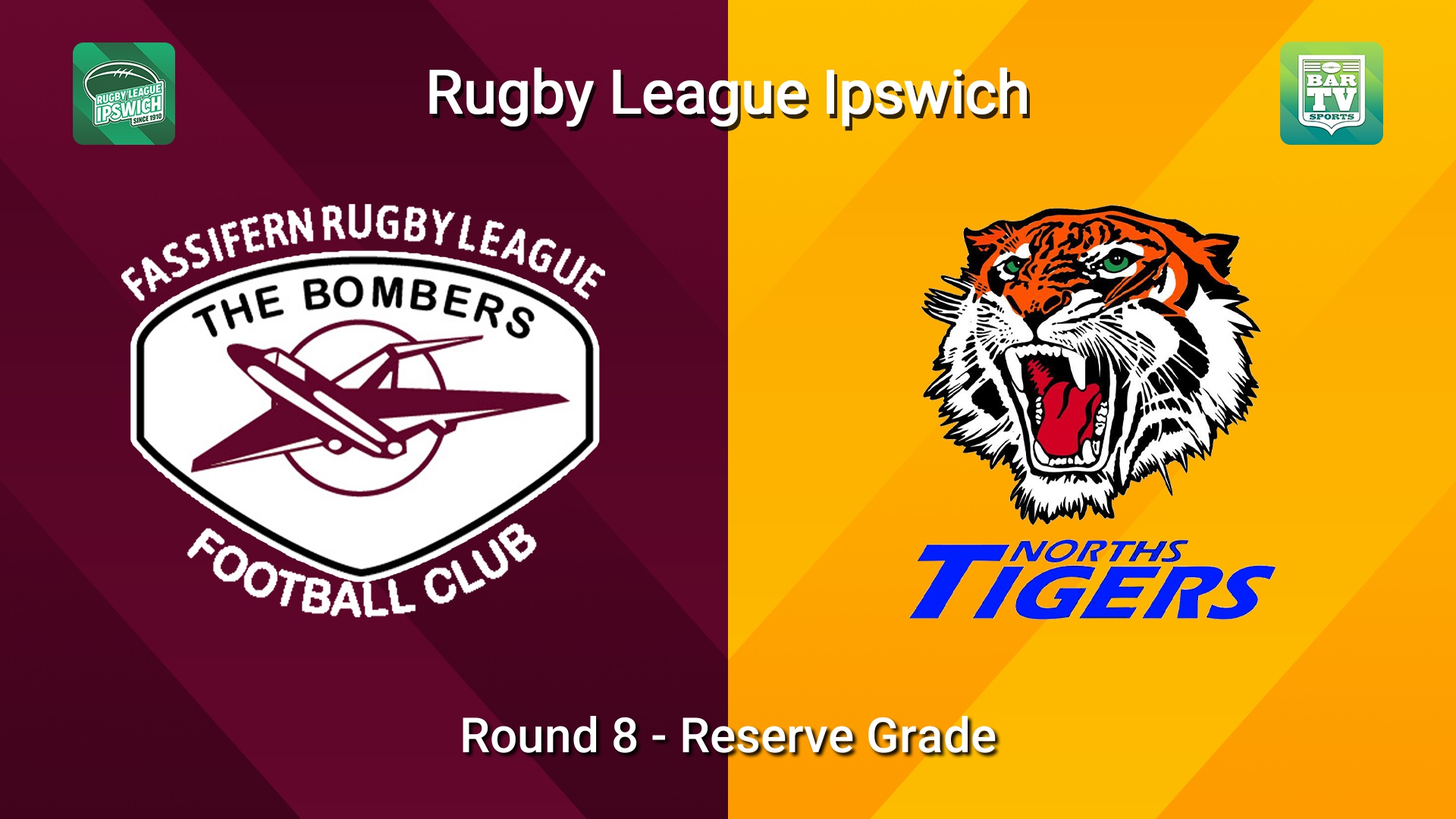260523-video-Rugby League Ipswich Round 8 - Reserve Grade - Fassifern Bombers v Norths Tigers Slate Image