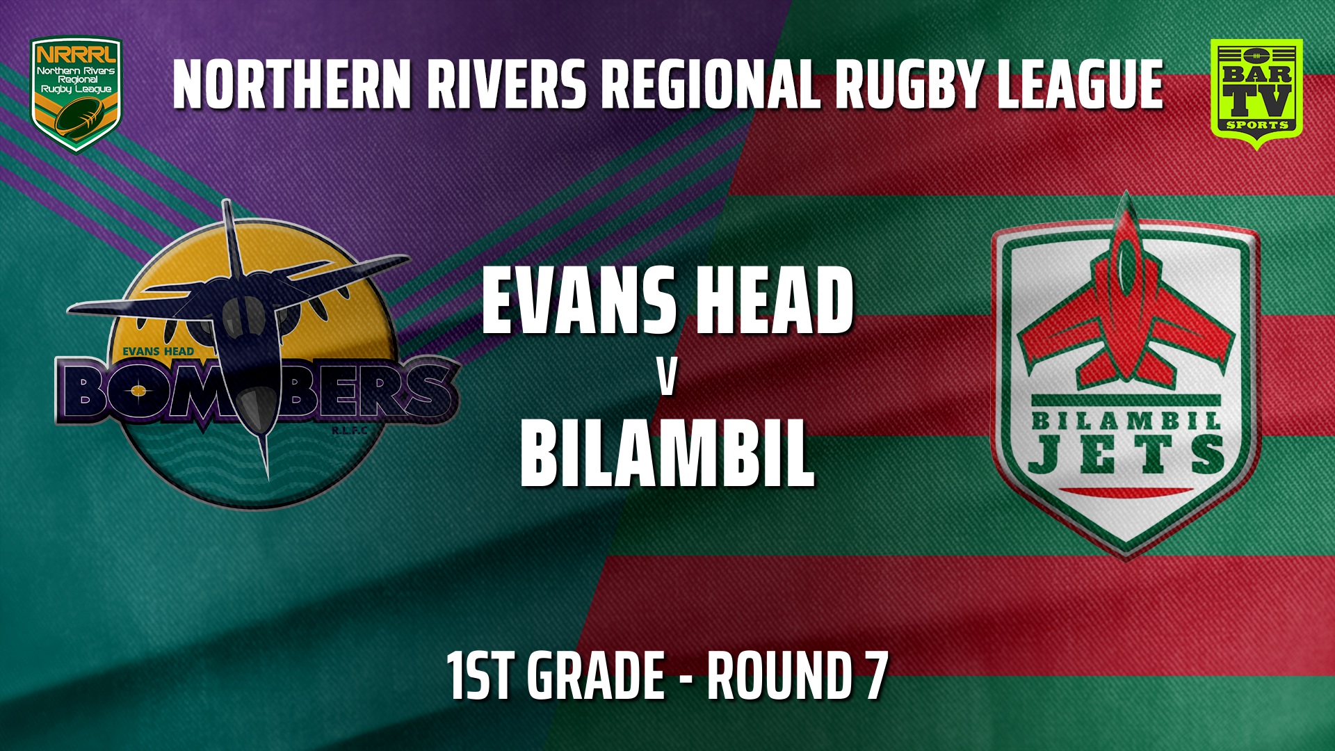 210619-Northern Rivers Round 7 - 1st Grade - Evans Head Bombers v Bilambil Jets Slate Image