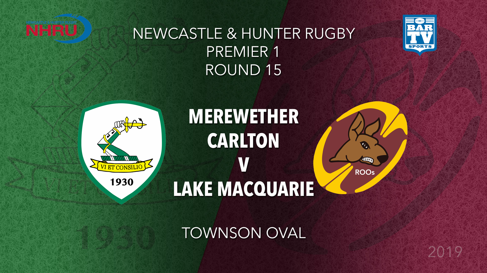 NHRU Round 15 - Premier 1 - Merewether Carlton v Lake Macquarie Slate Image