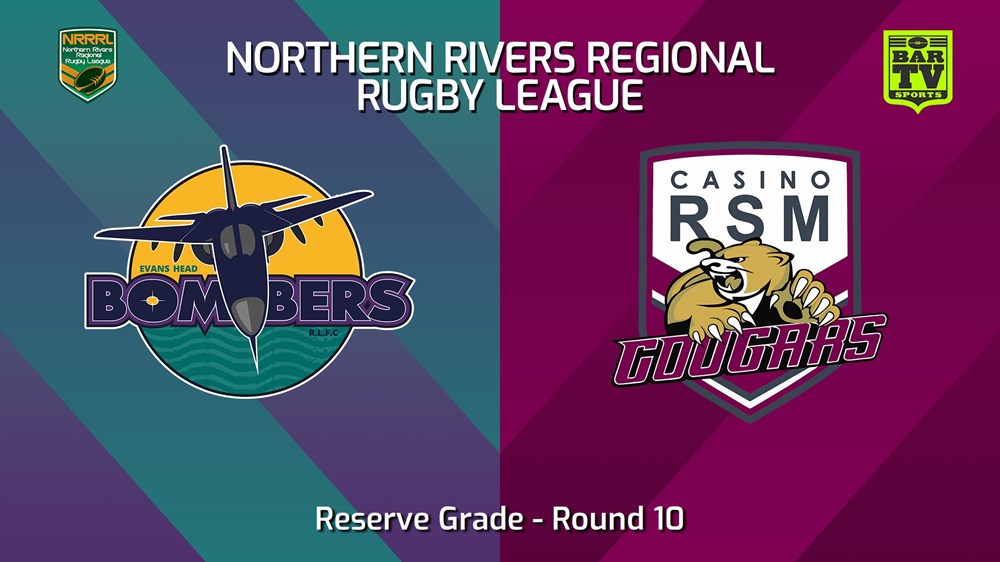 240615-video-Northern Rivers Round 10 - Reserve Grade - Evans Head Bombers v Casino RSM Cougars Slate Image