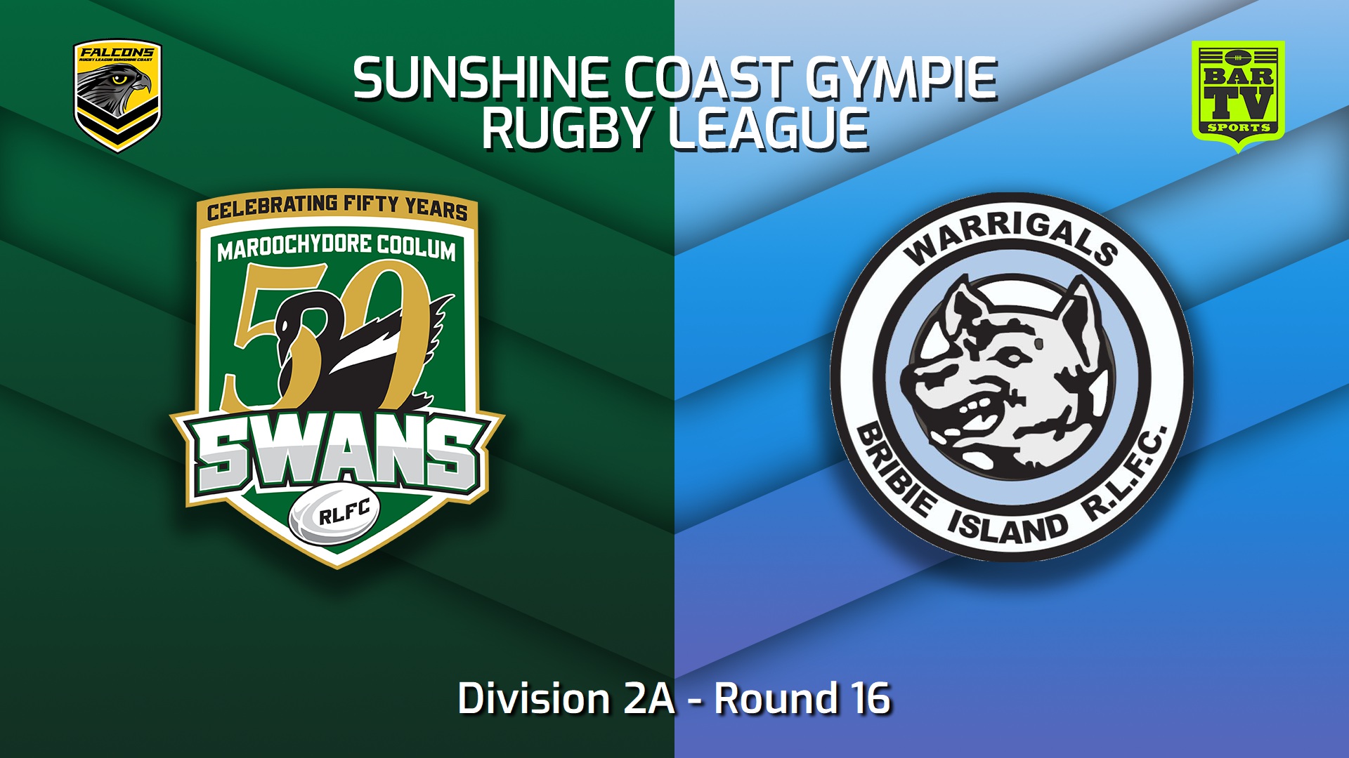 220806-Sunshine Coast RL Round 16 - Division 2A - Maroochydore Swans v Bribie Island Warrigals Slate Image