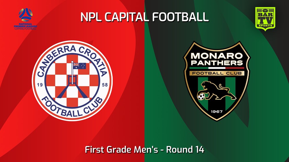 240707-video-Capital NPL Round 14 - Canberra Croatia FC v Monaro Panthers Slate Image