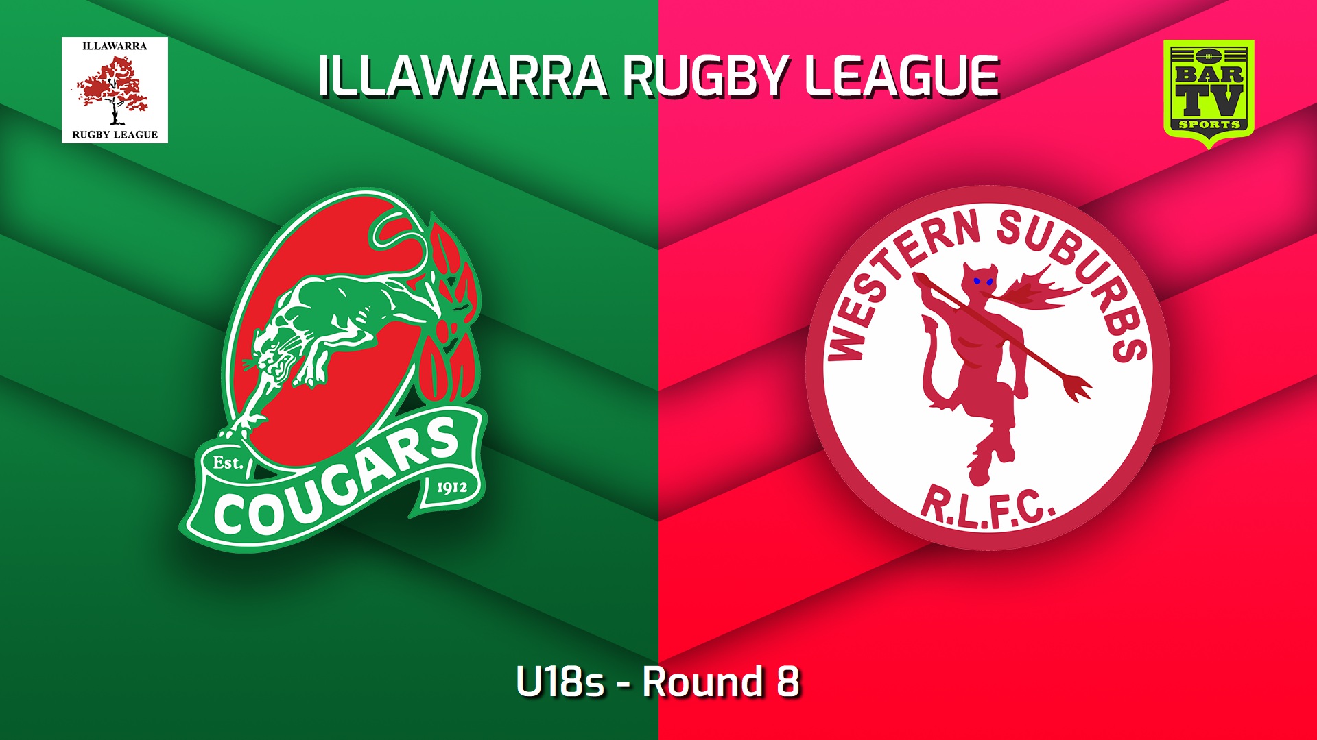 220625-Illawarra Round 8 - U18s - Corrimal Cougars v Western Suburbs Devils Slate Image