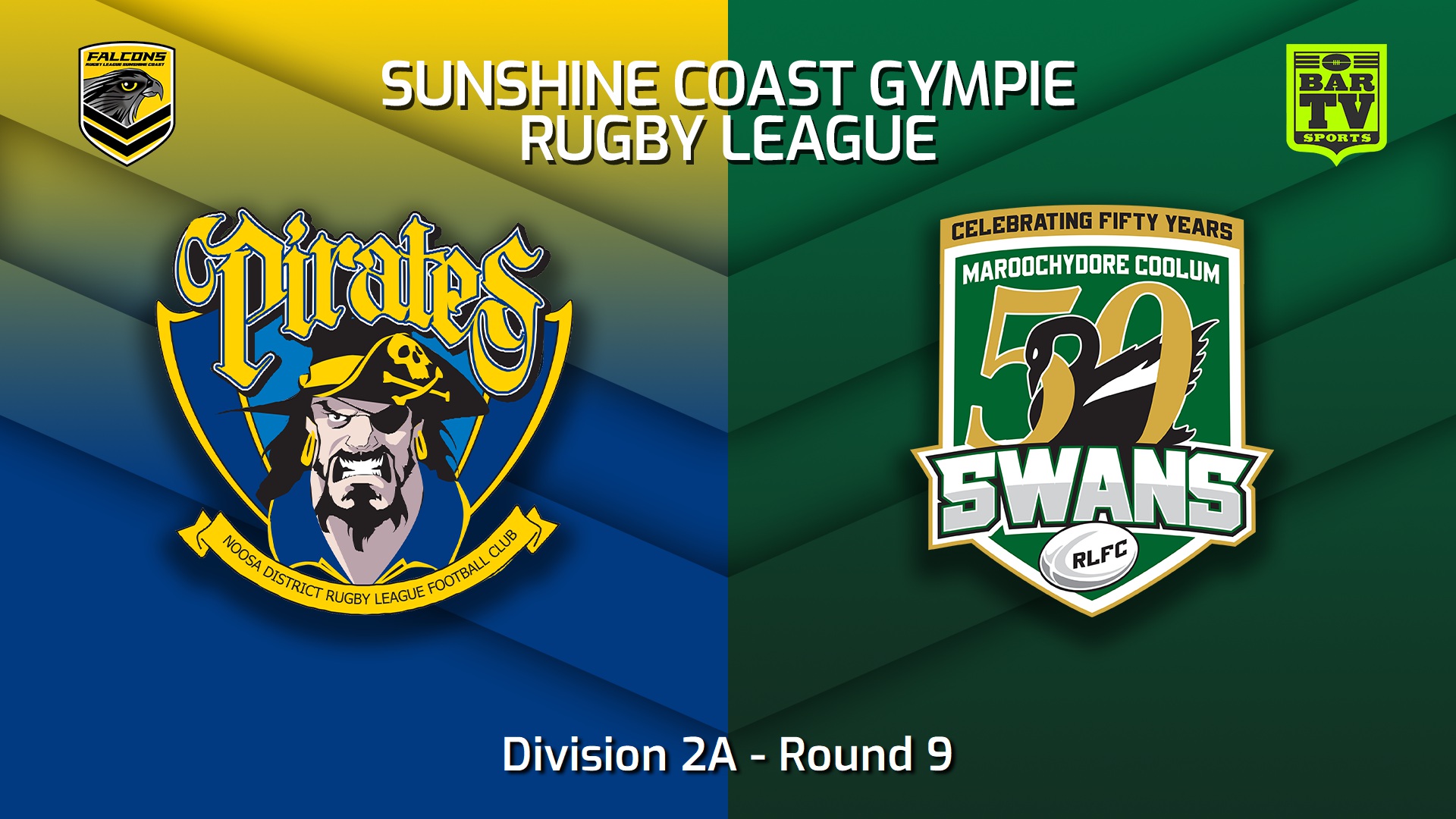 220619-Sunshine Coast RL Round 9 - Division 2A - Noosa Pirates v Maroochydore Swans Slate Image