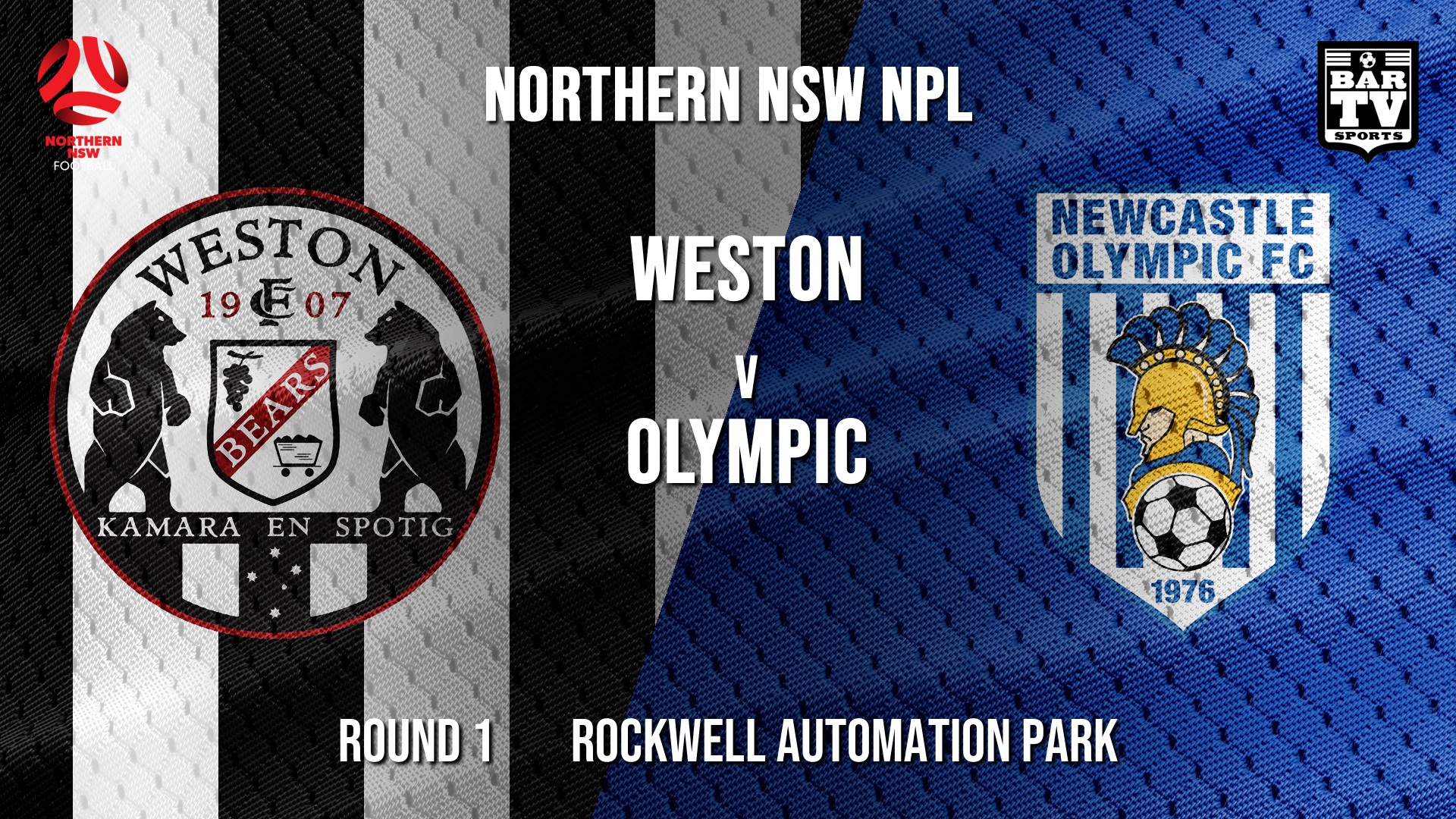 NPL - NNSW Round 1 - Weston Workers FC v Newcastle Olympic (1) Slate Image