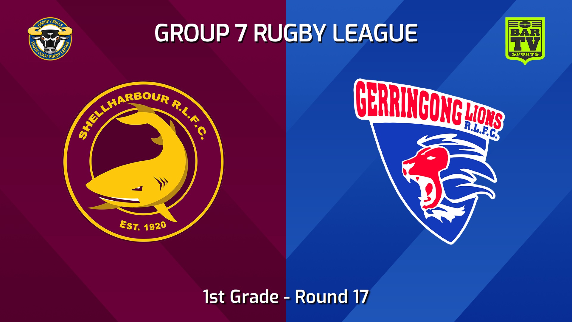 240811-video-South Coast Round 17 - 1st Grade - Shellharbour Sharks v Gerringong Lions Slate Image