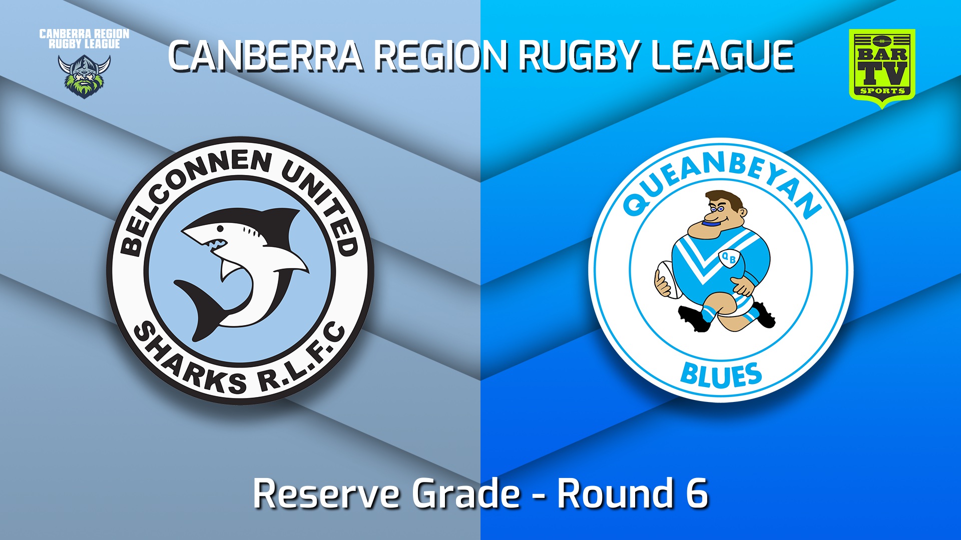 220521-Canberra Round 6 - Reserve Grade - Belconnen United Sharks v Queanbeyan Blues Slate Image