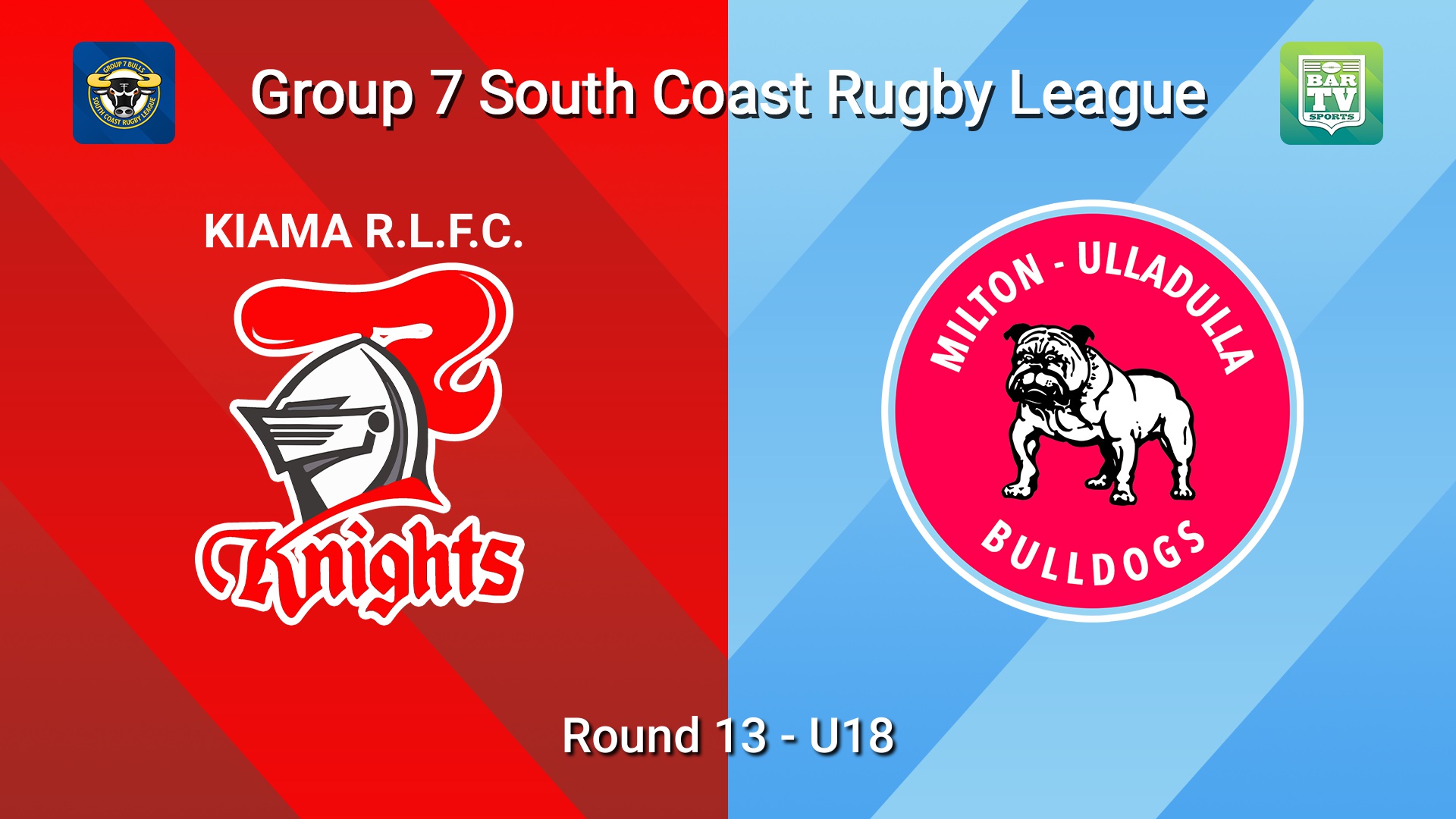 260726-video-South Coast Round 13 - U18 - Kiama Knights v Milton-Ulladulla Bulldogs Slate Image