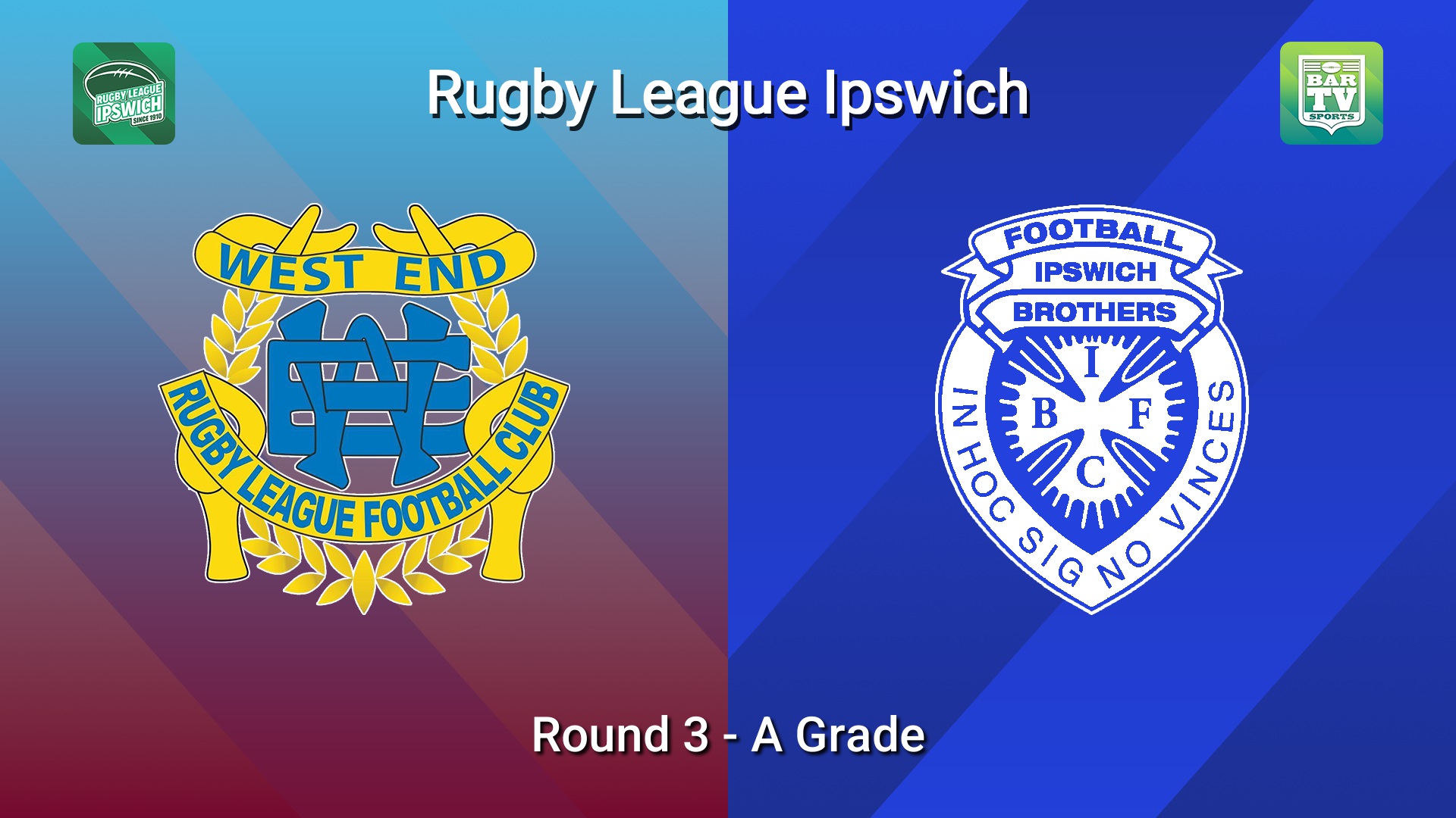 260411-video-Rugby League Ipswich Round 3 - A Grade - West End v Brothers Ipswich Slate Image