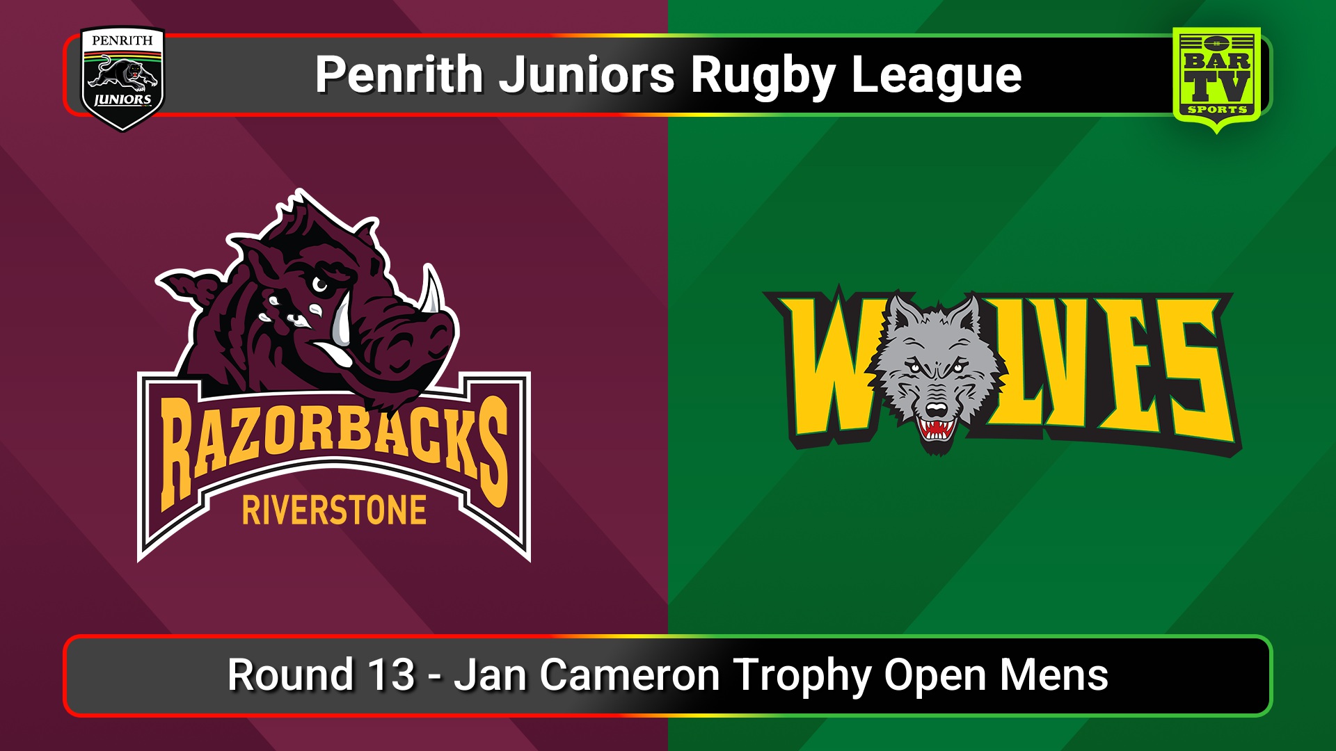 250712-video-Penrith & District Junior Rugby League Round 13 - Jan Cameron Trophy Open Mens - Riverstone v Windsor Wolves Slate Image