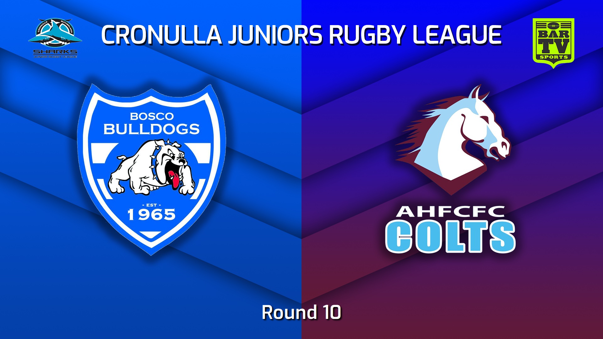 220716-Cronulla Juniors - U10 Silver Round 11 - St John Bosco Bulldogs v Aquinas Colts Slate Image