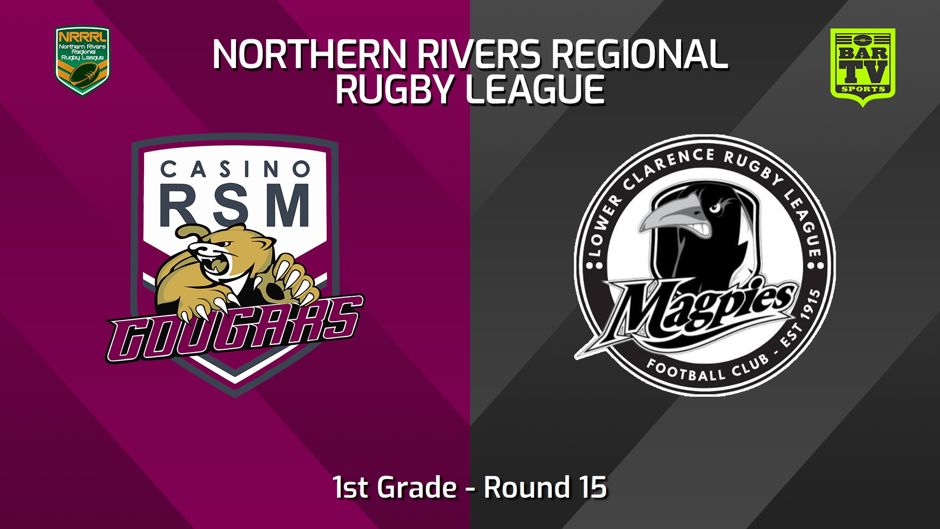 240727-video-Northern Rivers Round 15 - 1st Grade - Casino RSM Cougars v Lower Clarence Magpies Slate Image