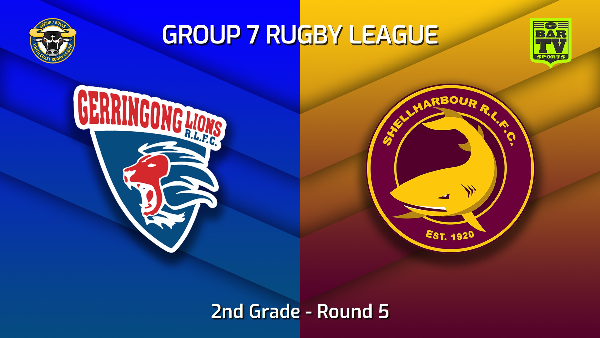 230429-South Coast Round 5 - 2nd Grade - Gerringong Lions v Shellharbour Sharks Slate Image