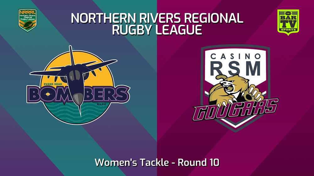 240615-video-Northern Rivers Round 10 - Women's Tackle - Evans Head Bombers v Casino RSM Cougars Slate Image