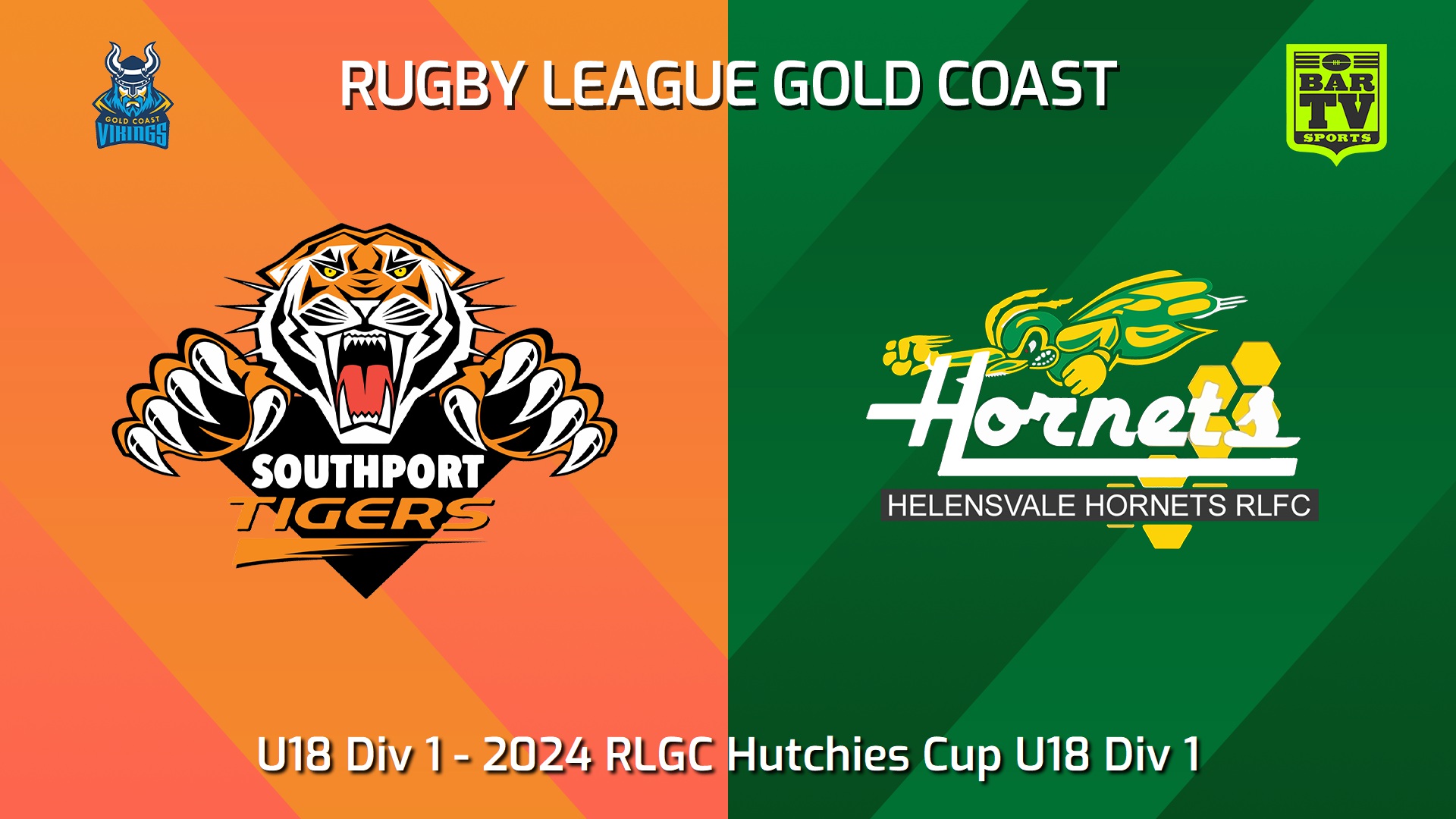 240914-video-Gold Coast 2024 RLGC Hutchies Cup U18 Div 1 - U18 Div 1 - Southport Tigers v Helensvale Hornets Slate Image