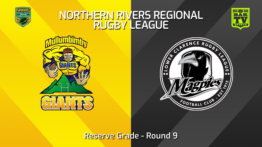 240602-video-Northern Rivers Round 9 - Reserve Grade - Mullumbimby Giants v Lower Clarence Magpies Slate Image