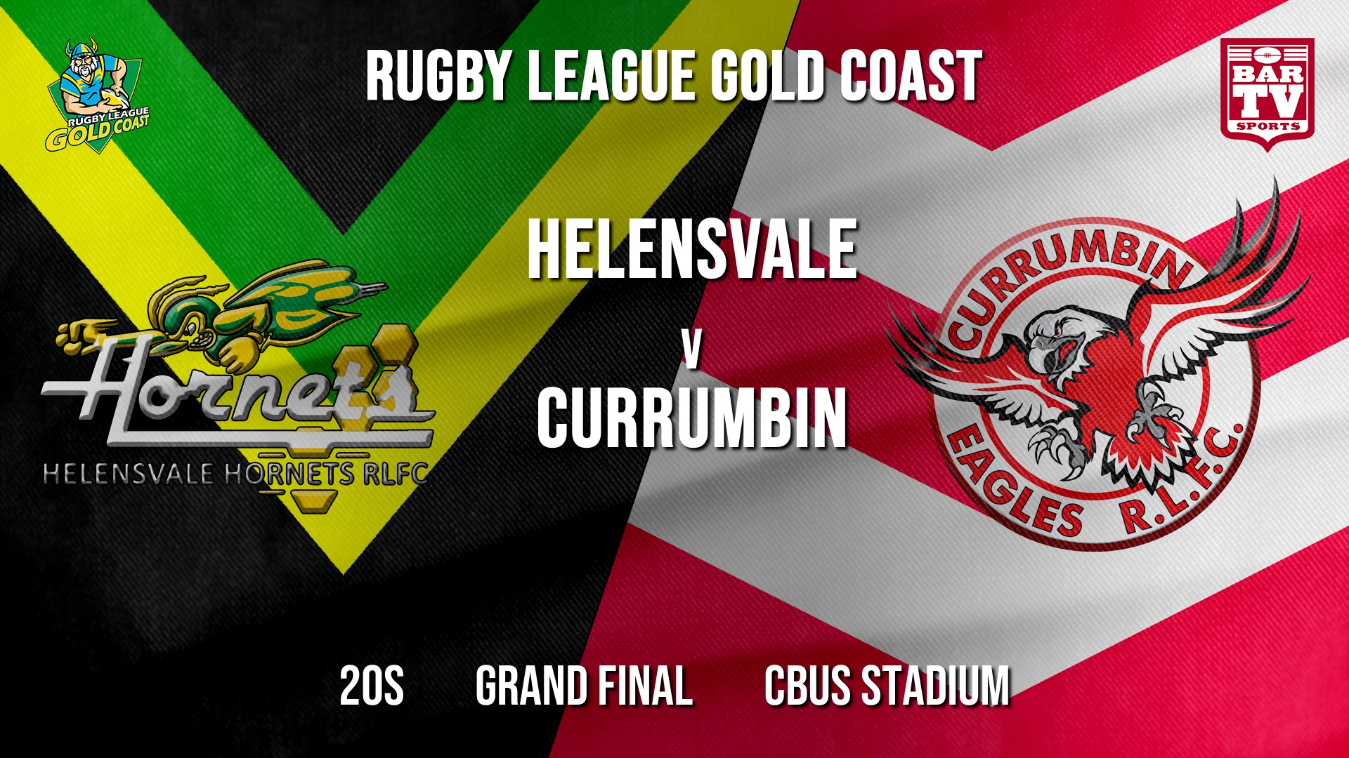 RLGC Grand Final - 20s - Helensvale Hornets v Currumbin Eagles Slate Image