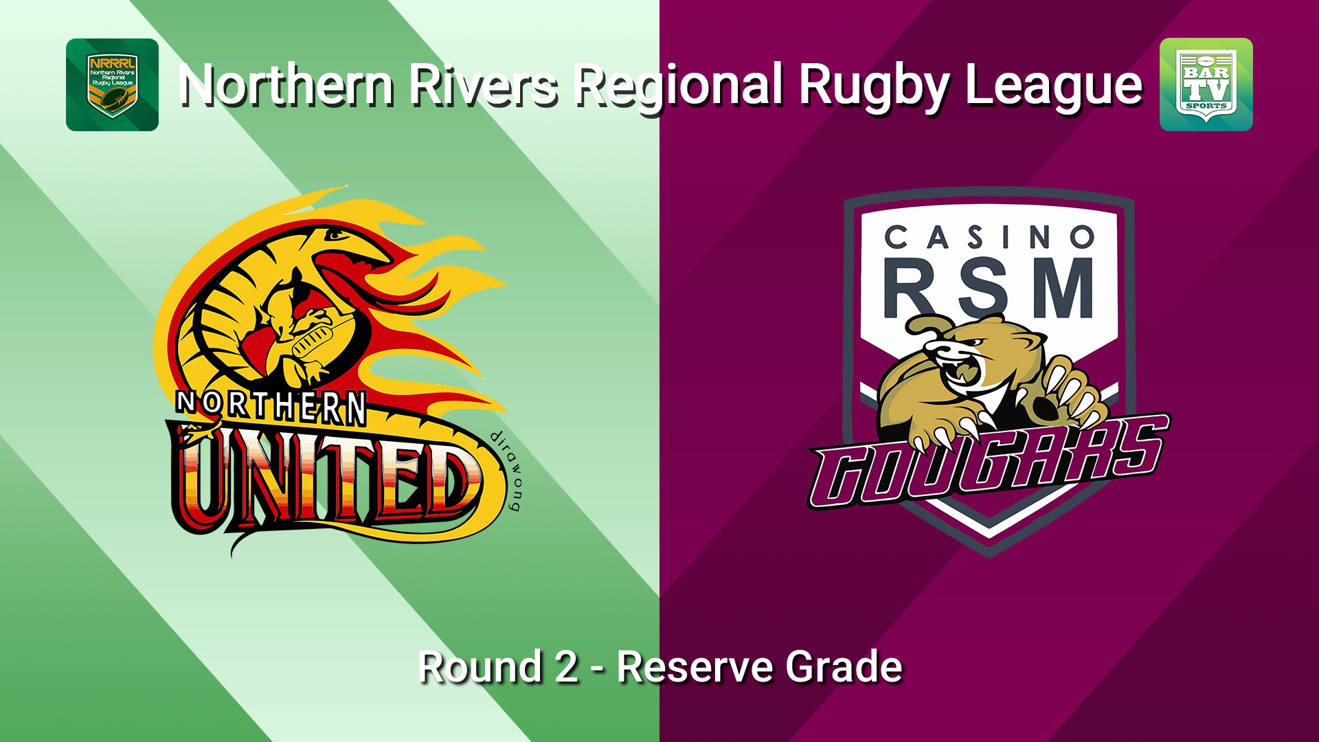 260418-video-Northern Rivers Round 2 - Reserve Grade - Northern v Casino RSM Cougars Slate Image