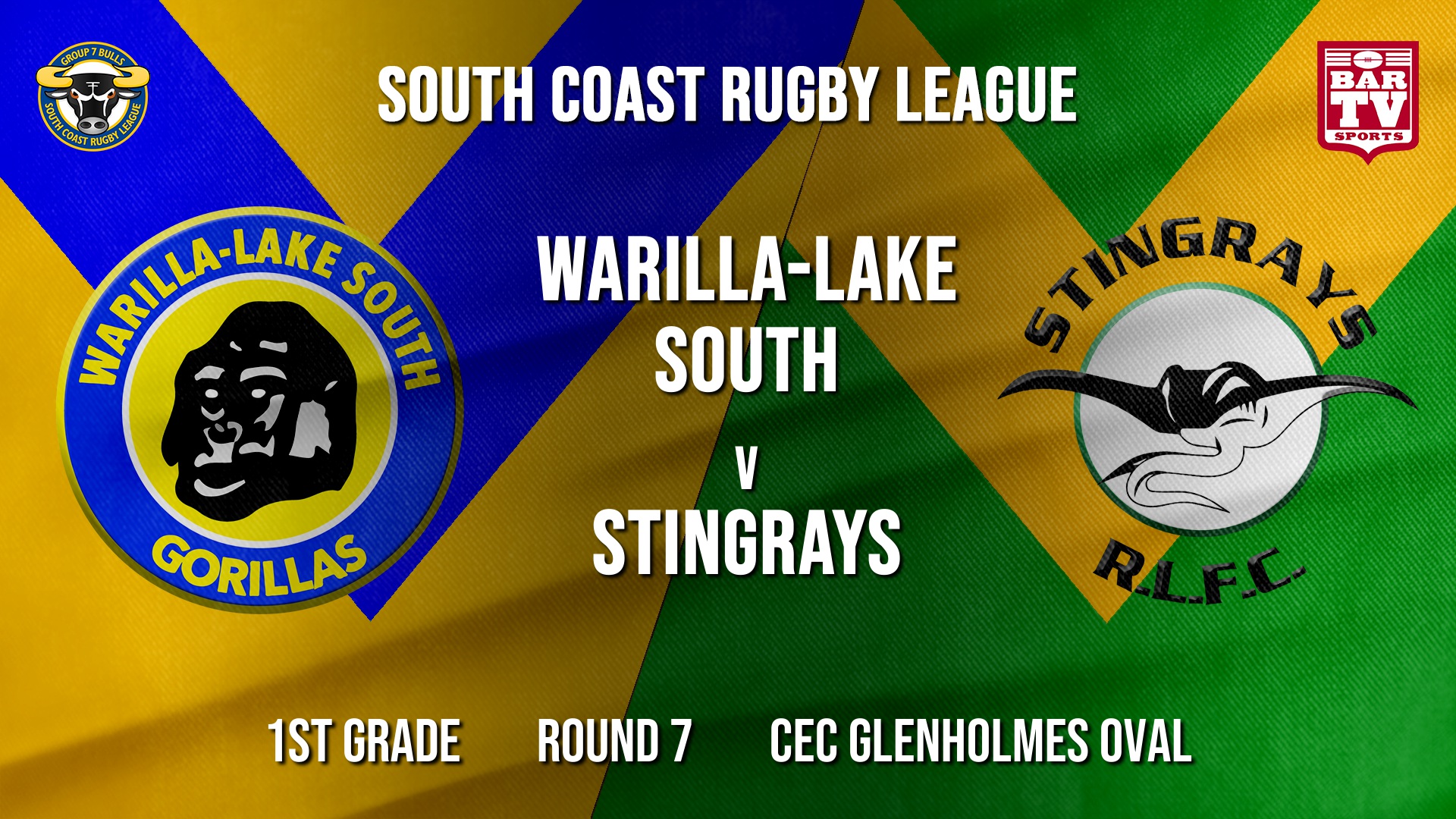 Group 7 RL Round 7 - 1st Grade - Warilla-Lake South v Stingrays of Shellharbour Slate Image