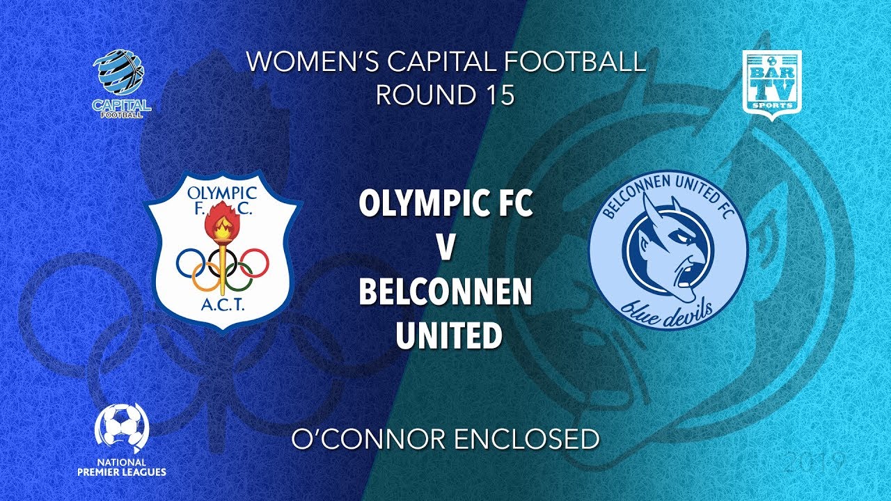 NPL Women - Capital Round 15 - Canberra Olympic FC (women) v Belconnen United FC (women) Slate Image