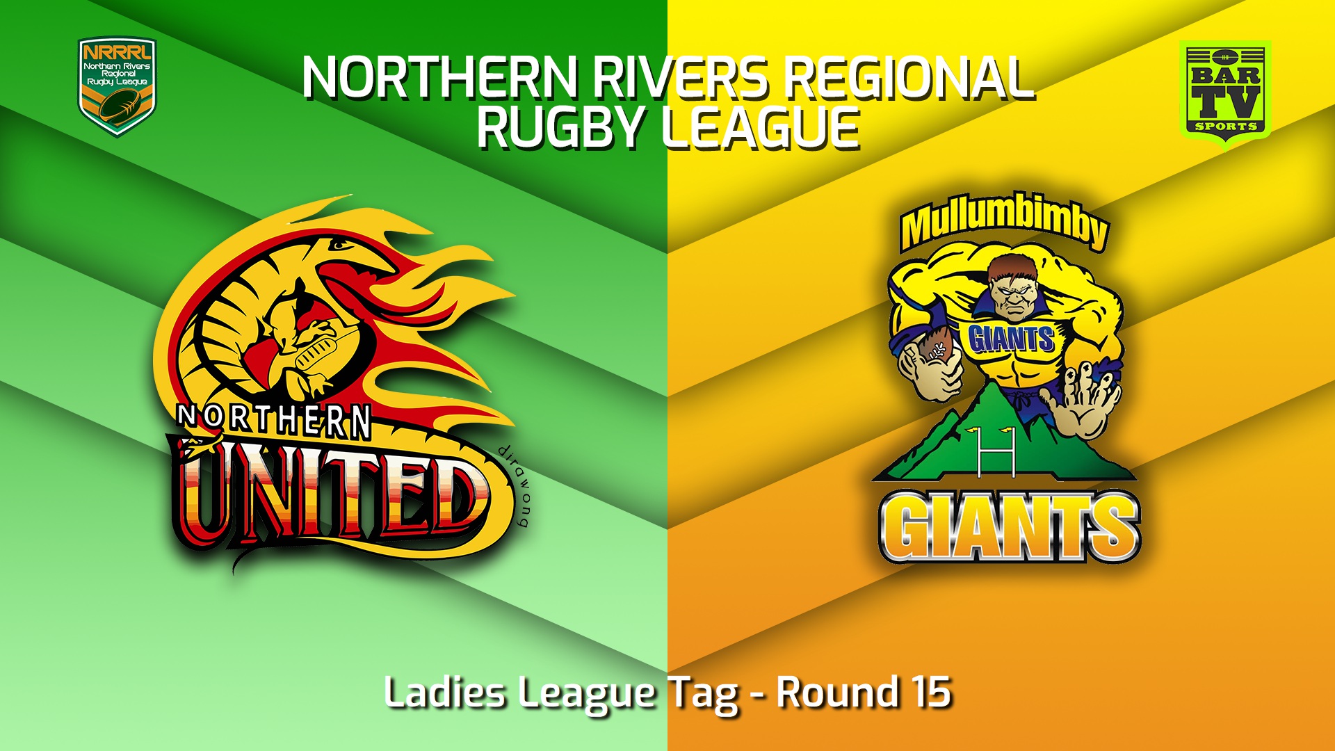 230805-Northern Rivers Round 15 - Ladies League Tag - Northern United v Mullumbimby Giants Slate Image