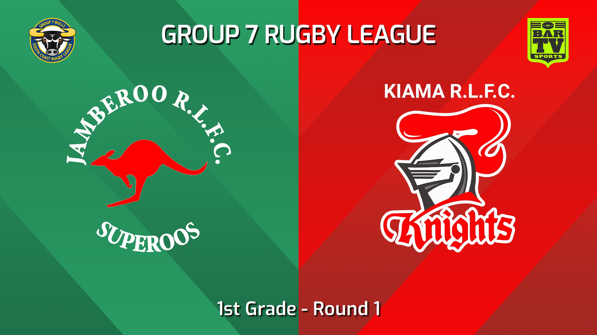 240713-video-South Coast Round 1 - 1st Grade - Jamberoo Superoos v Kiama Knights Slate Image