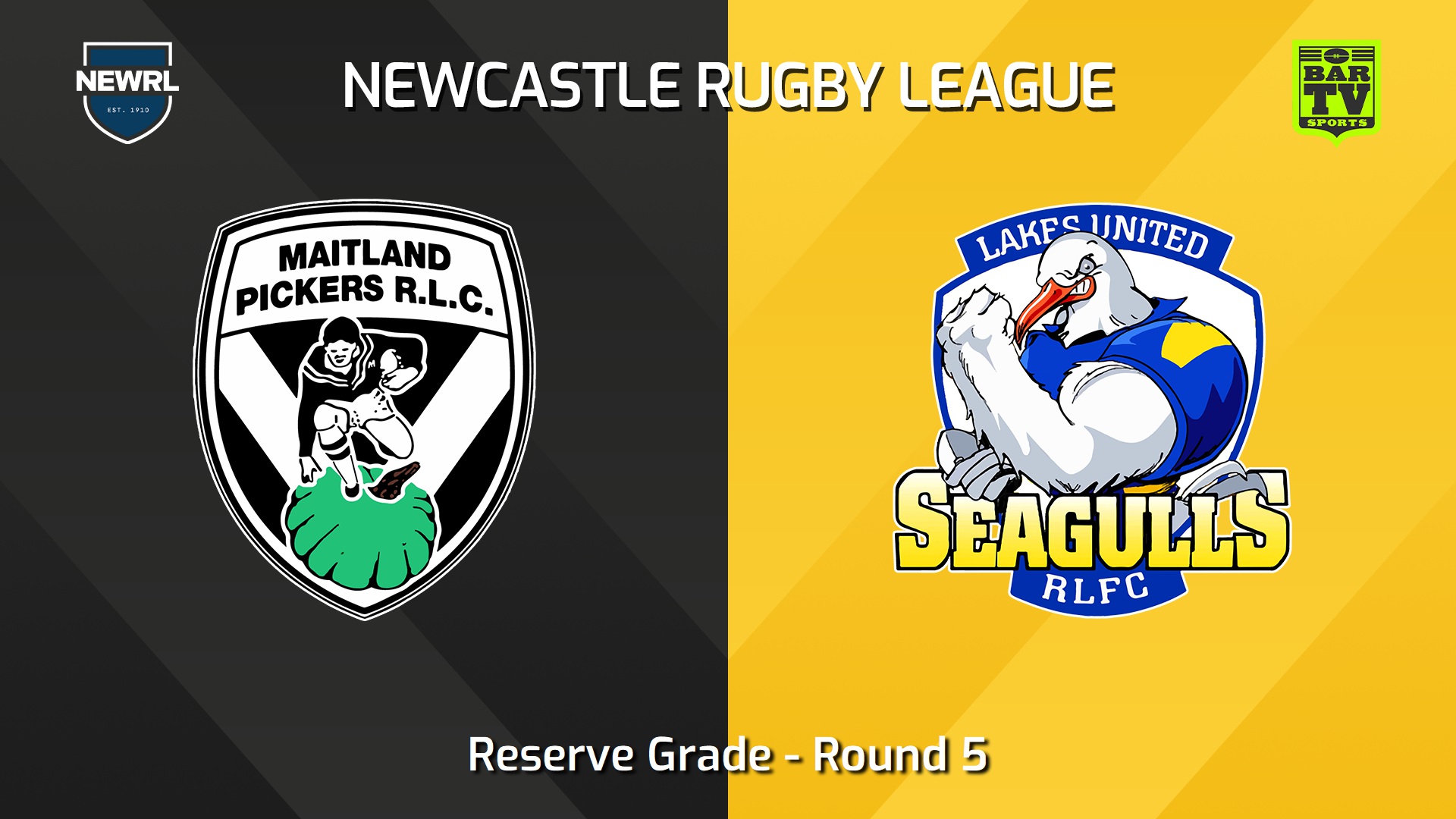 240511-video-Newcastle RL Round 5 - Reserve Grade - Maitland Pickers v Lakes United Seagulls Slate Image