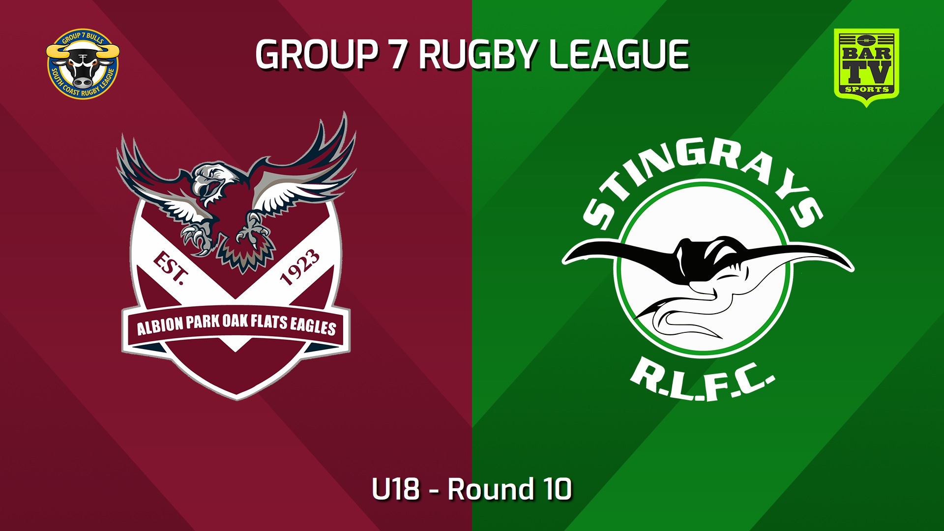 240616-video-South Coast Round 10 - U18 - Albion Park Oak Flats Eagles v Stingrays of Shellharbour Slate Image