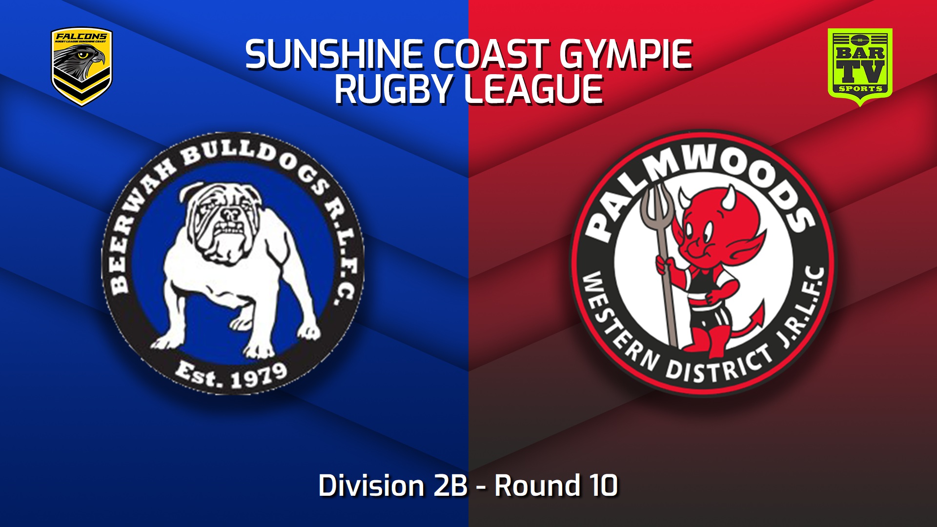 220625-Sunshine Coast RL Round 10 - Division 2B - Beerwah Bulldogs v Palmwoods Devils Slate Image