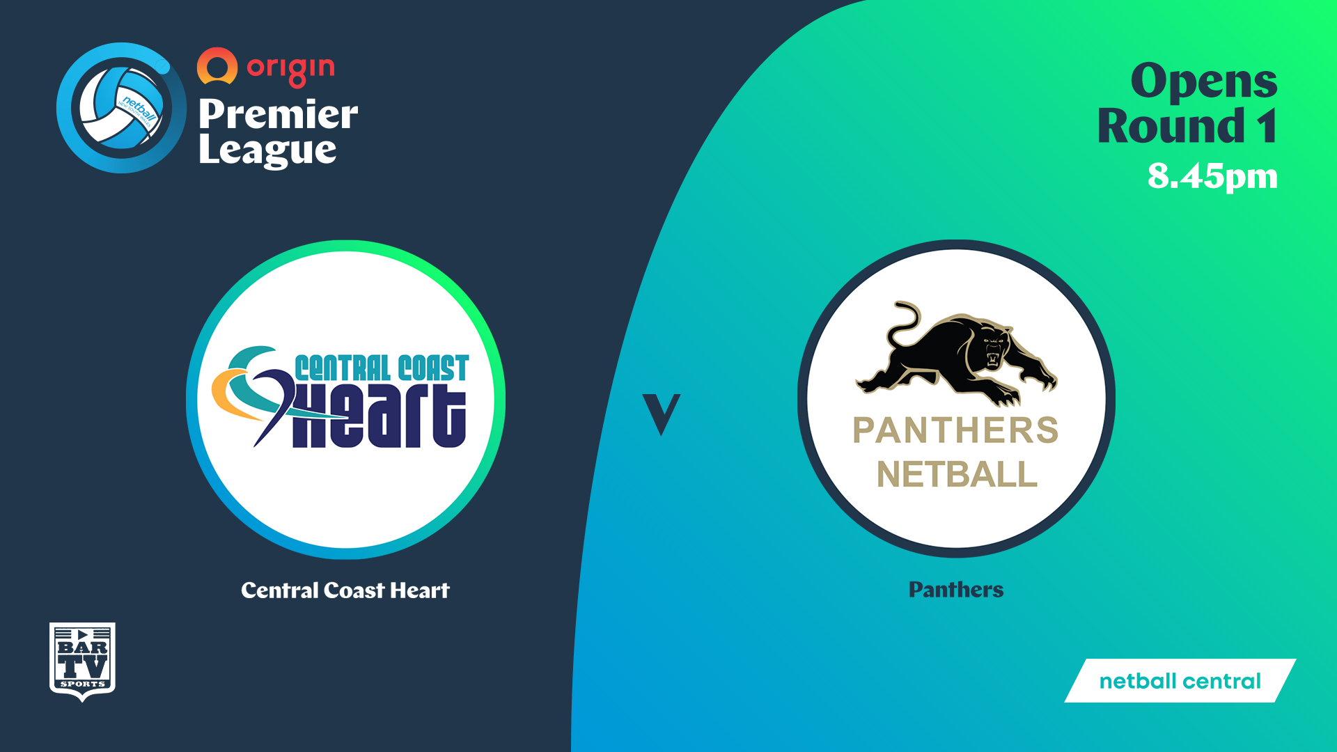 NSW Prem League Round 1 - Showcourt - Opens - Central Coast Heart v Panthers Slate Image