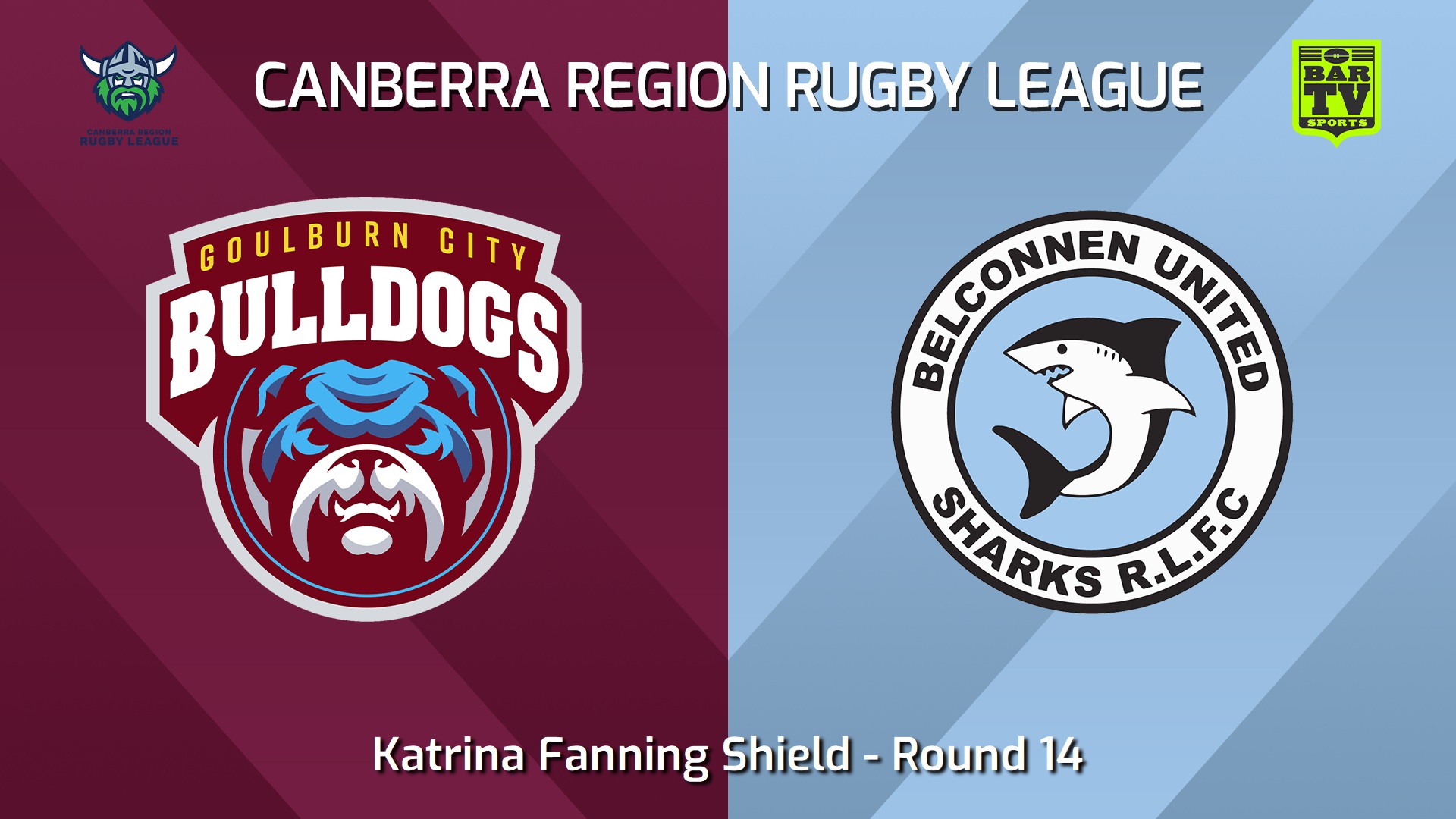 240713-video-Canberra Round 14 - Katrina Fanning Shield - Goulburn City Bulldogs v Belconnen United Sharks Slate Image
