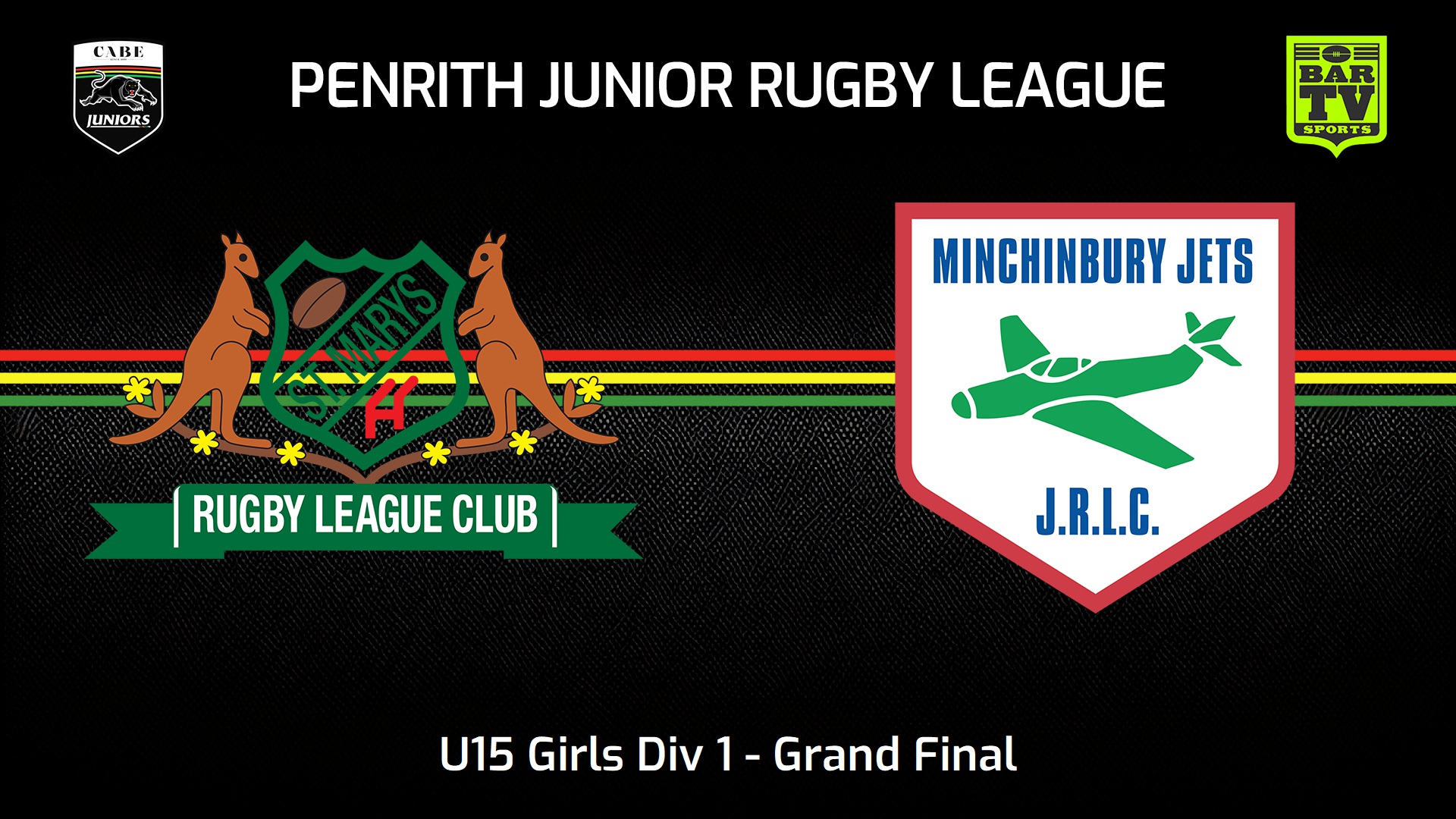 230826-Penrith & District Junior Rugby League Grand Final - U15 Girls Div 1 - St Marys v Minchinbury Slate Image